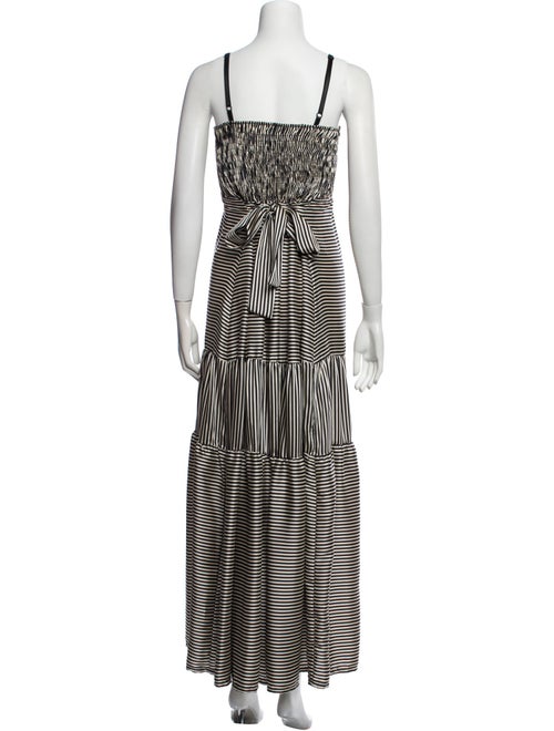 Marc Ellis Striped Long Dress