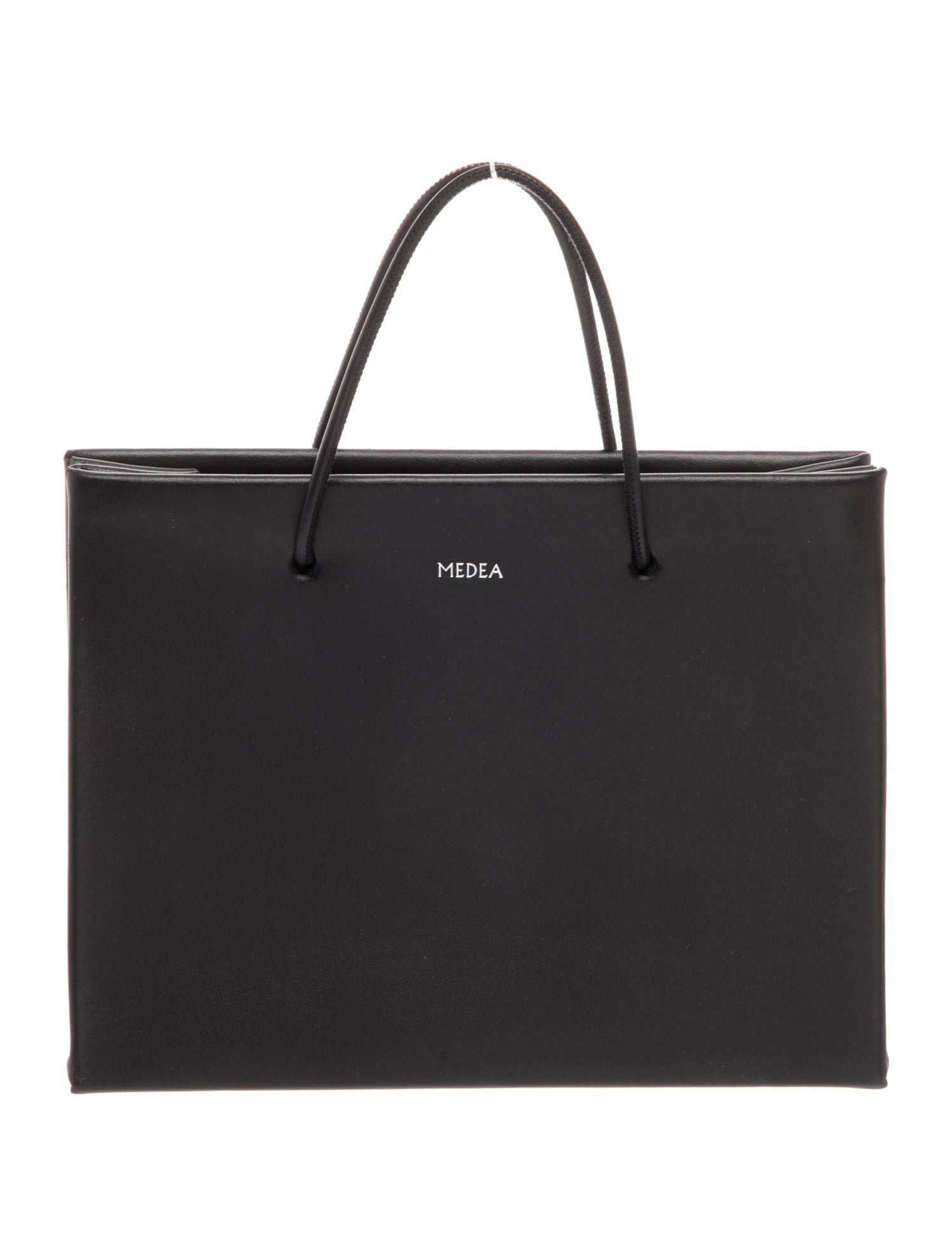 Medea Leather Top Handle Bag