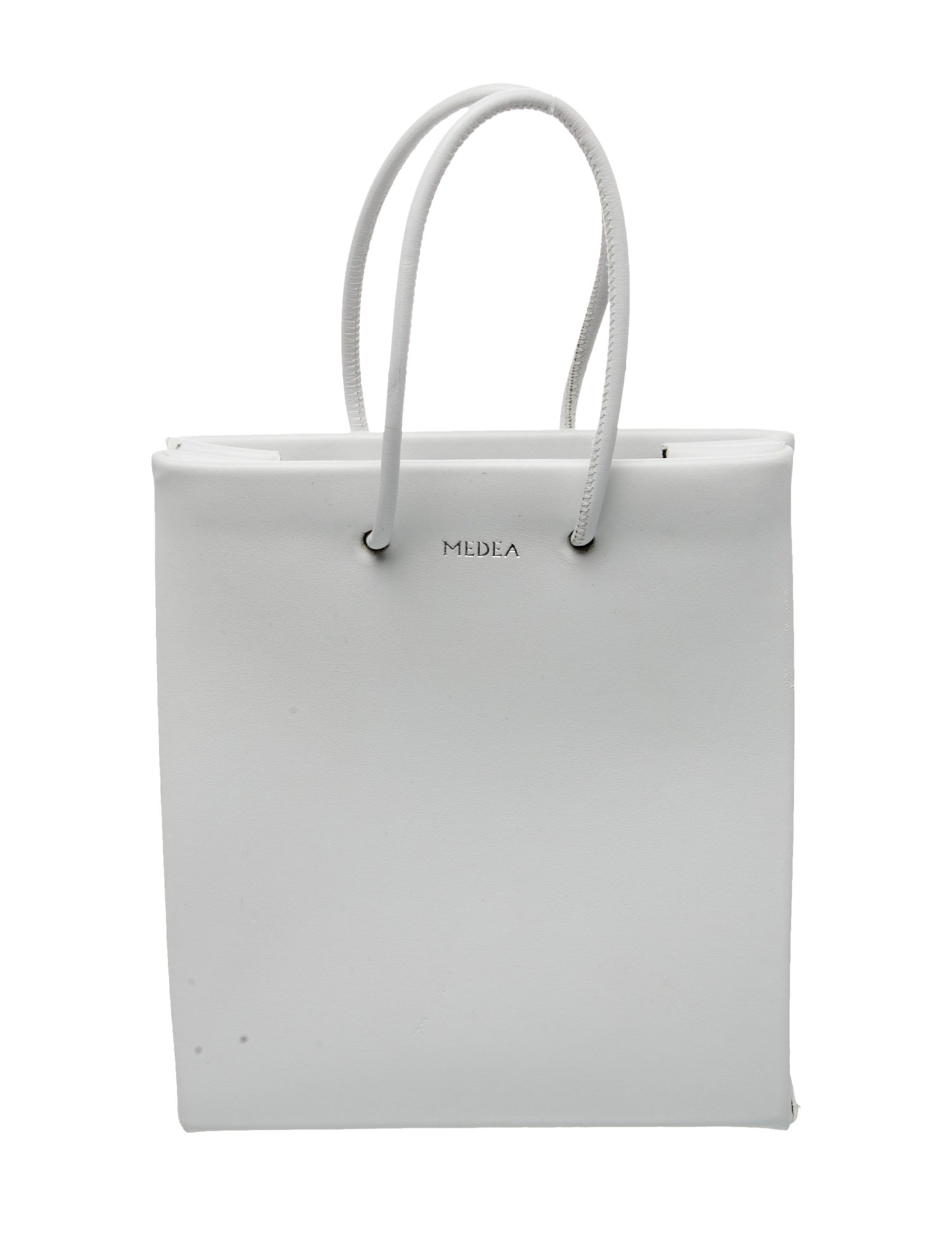 Medea Leather Top Handle Bag