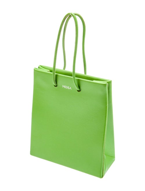 Medea Leather Top Handle Bag