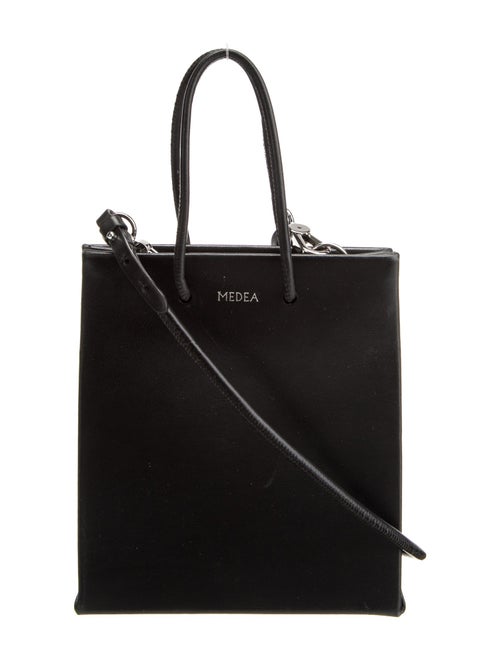Medea Leather Top Handle Bag