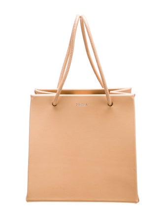Medea Leather Top Handle Bag