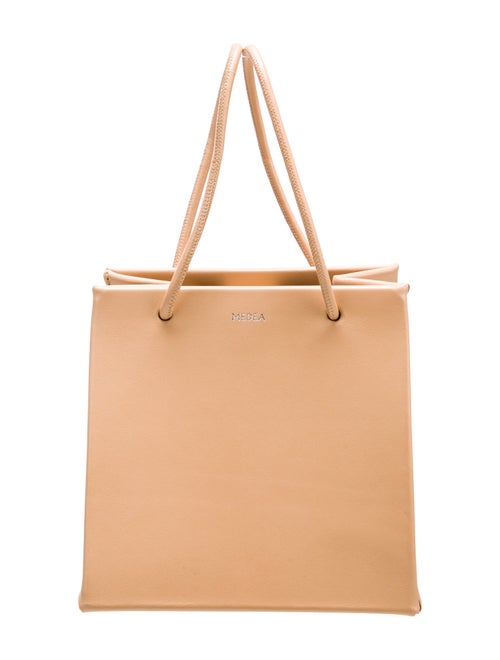Medea Leather Top Handle Bag