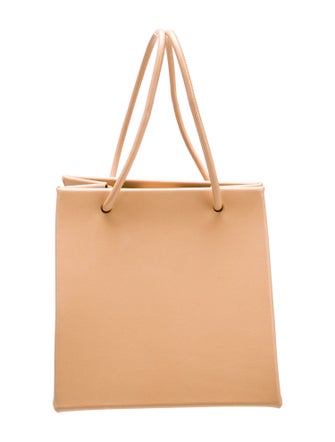 Medea Leather Top Handle Bag