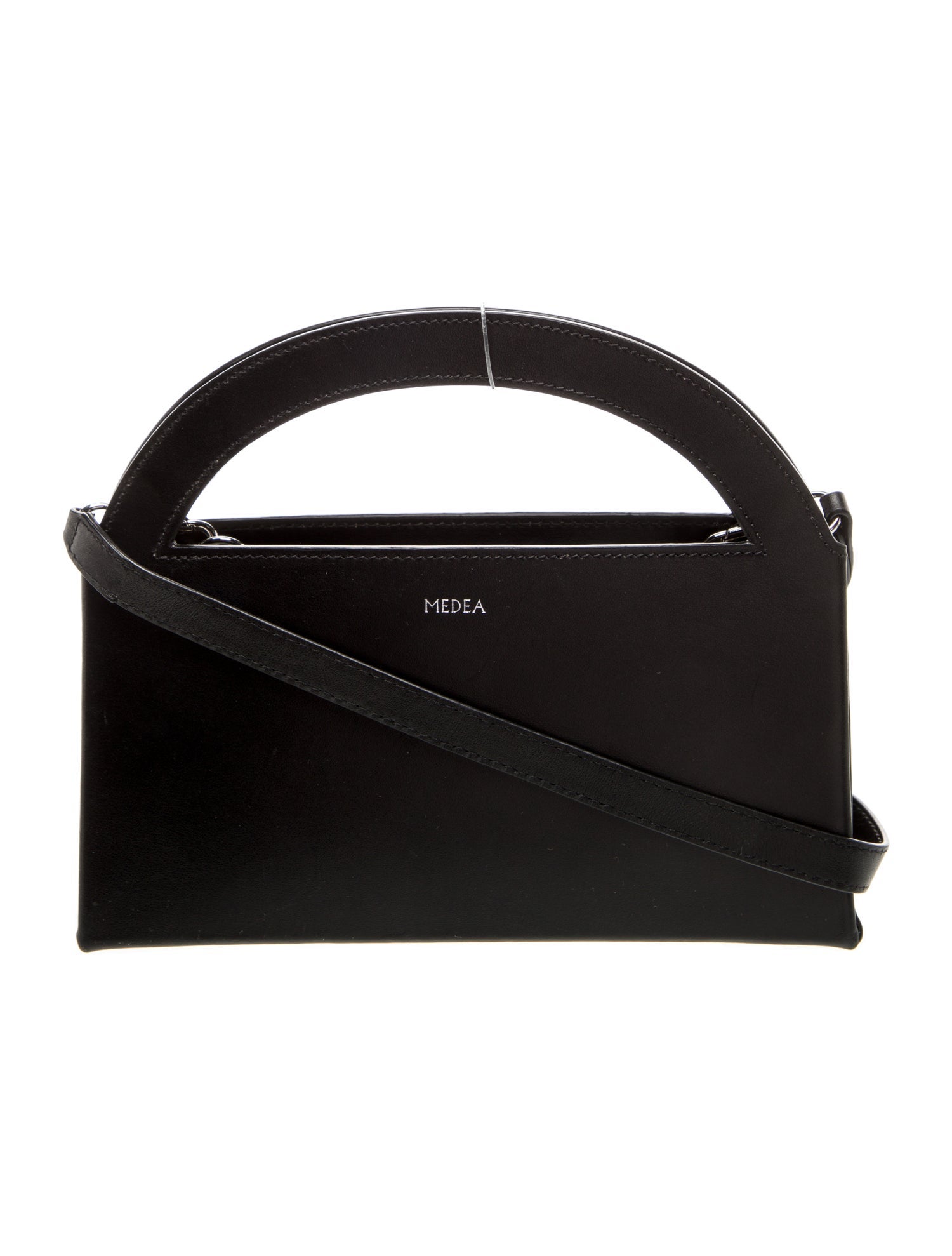 Medea Leather Top Handle Bag