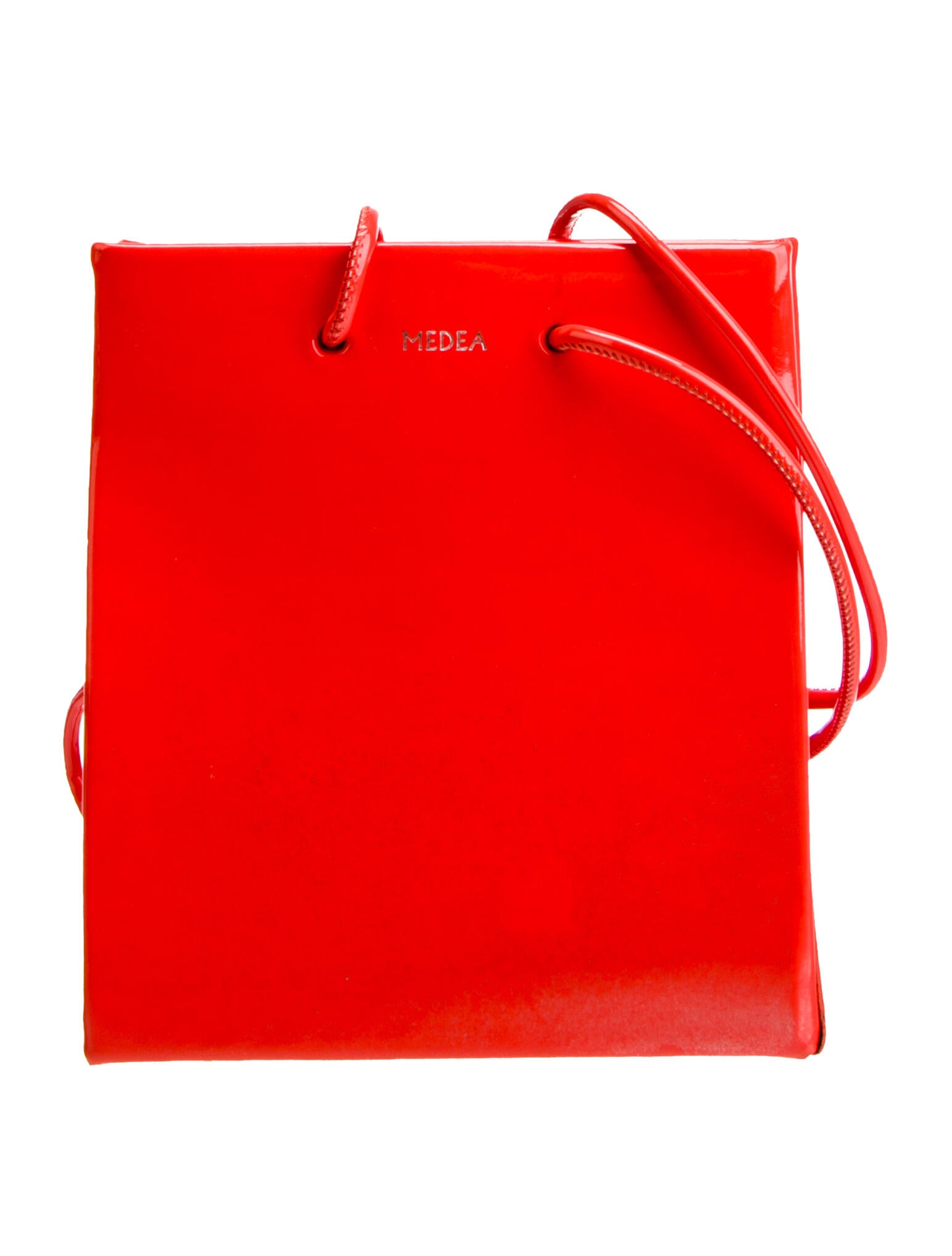 Medea Patent Leather Garment Bag