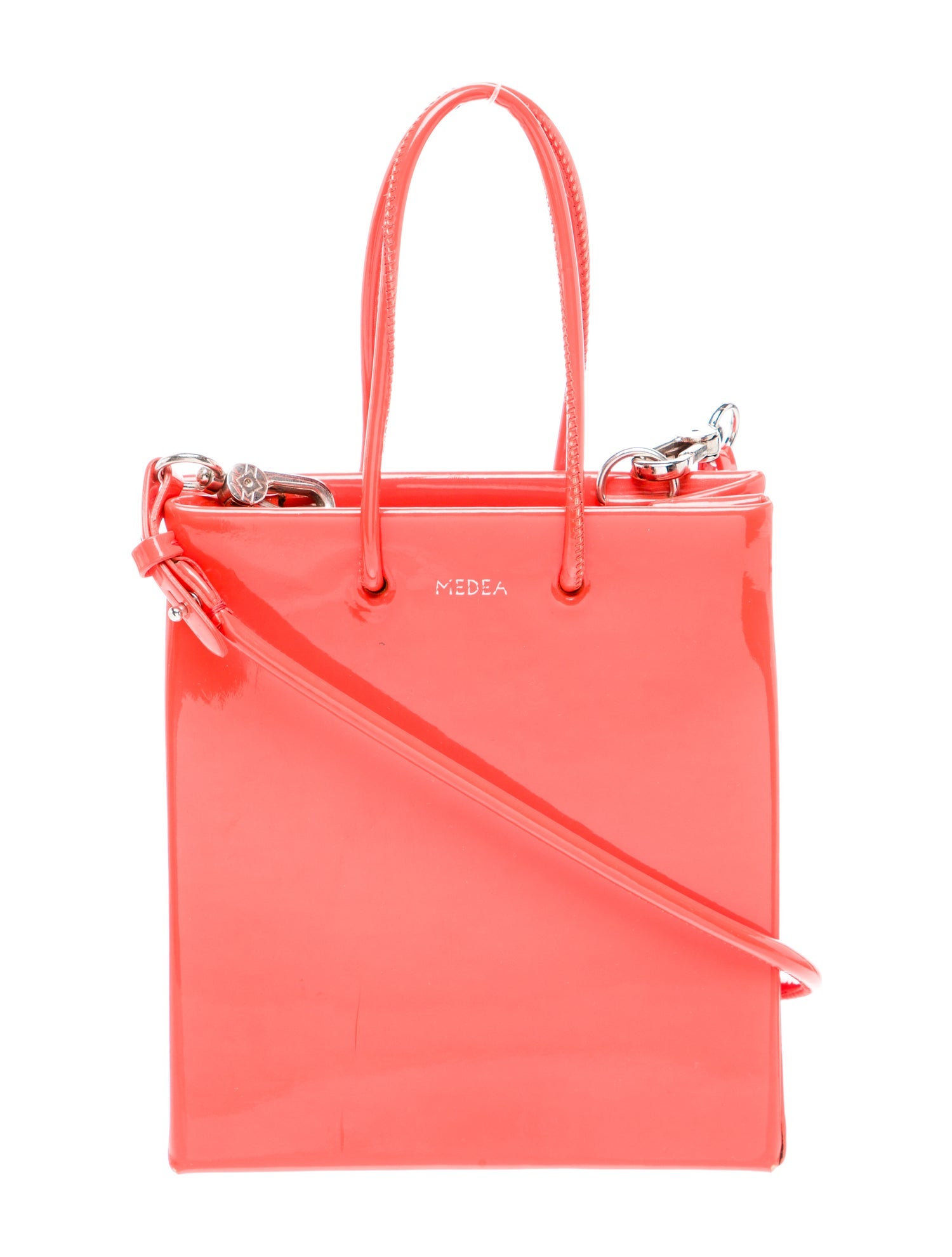 Medea Patent Leather Crossbody Bag