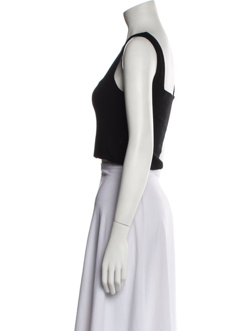 ME+EM Square Neckline Sleeveless Crop Top