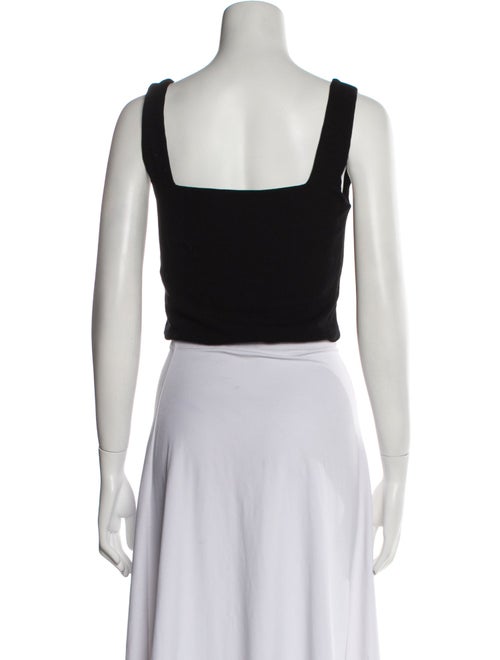 ME+EM Square Neckline Sleeveless Crop Top