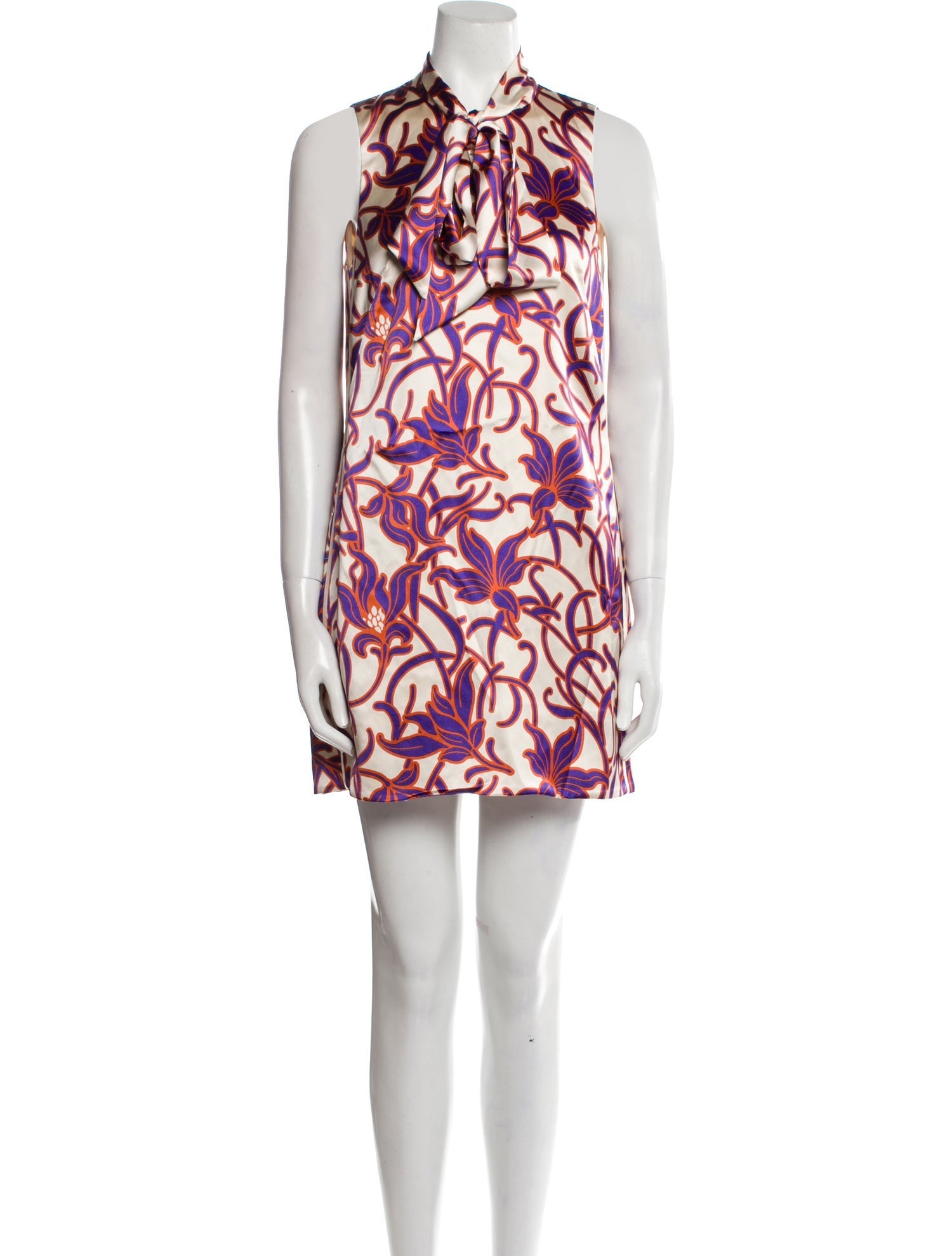 ME+EM Printed Mini Dress