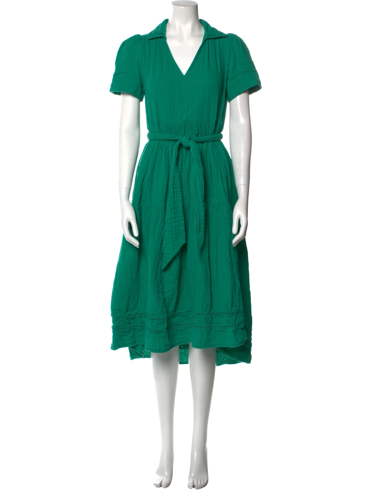 ME+EM V-Neck Long Dress