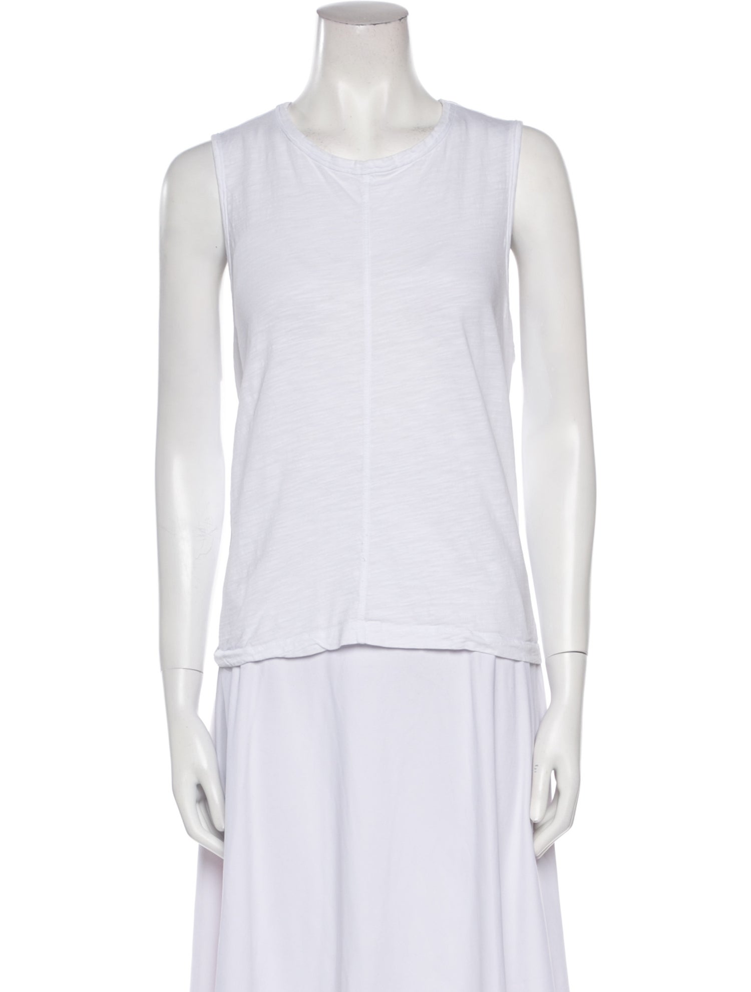 ME+EM Crew Neck Sleeveless Top