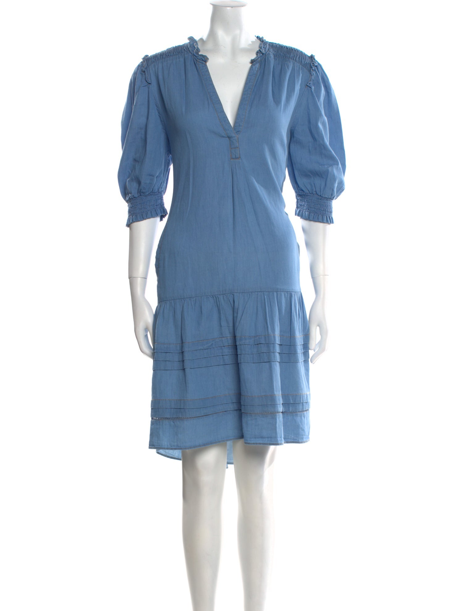 ME+EM Linen Knee-Length Dress