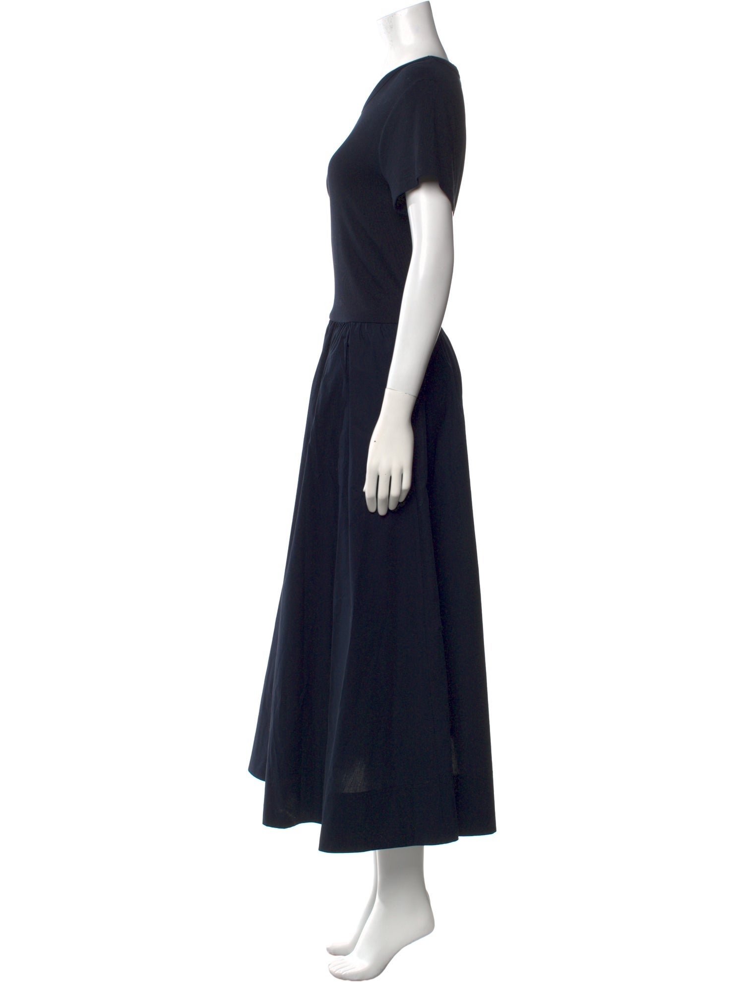 ME+EM Crew Neck Long Dress