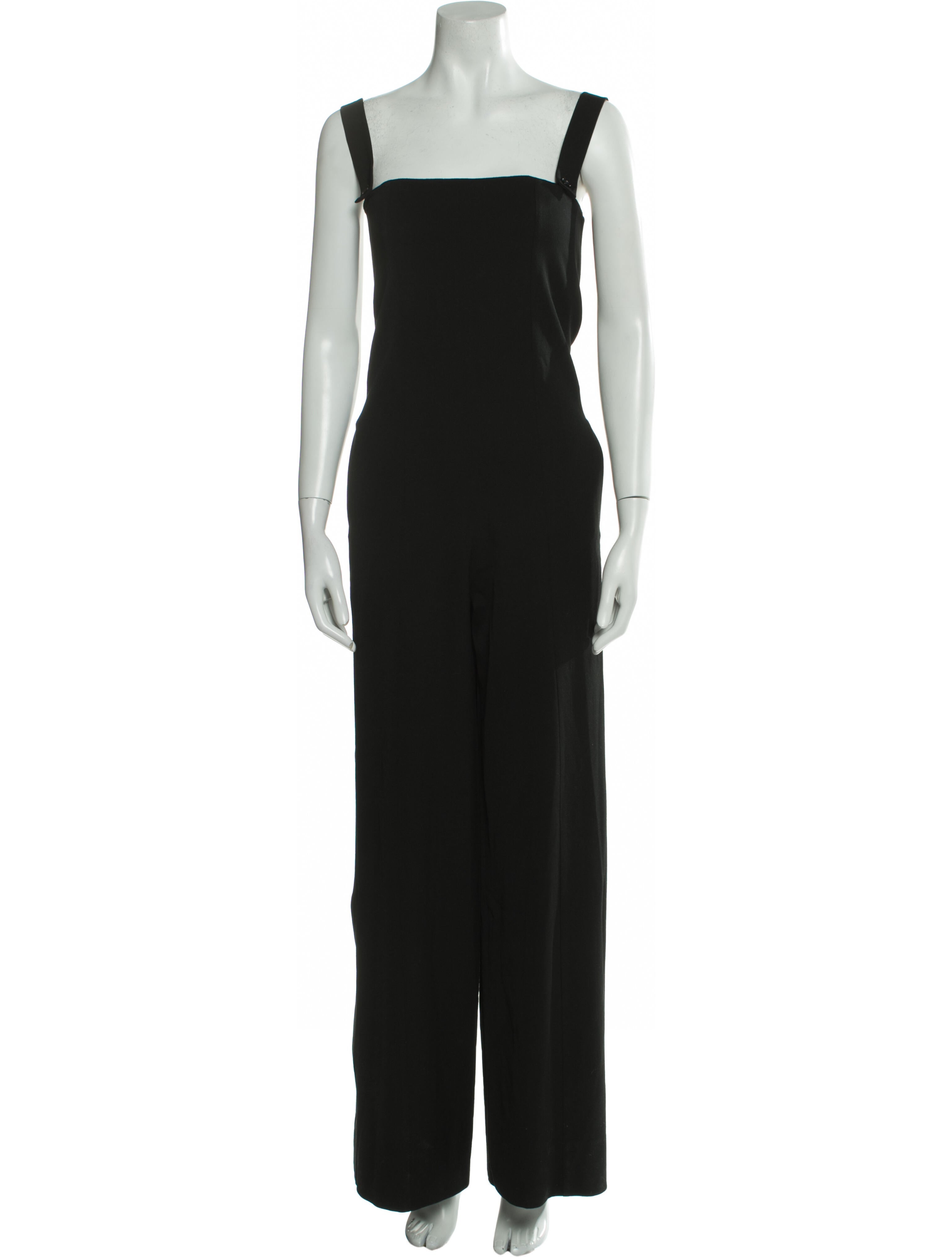 ME+EM Wool Square Neckline Jumpsuit w/ Tags