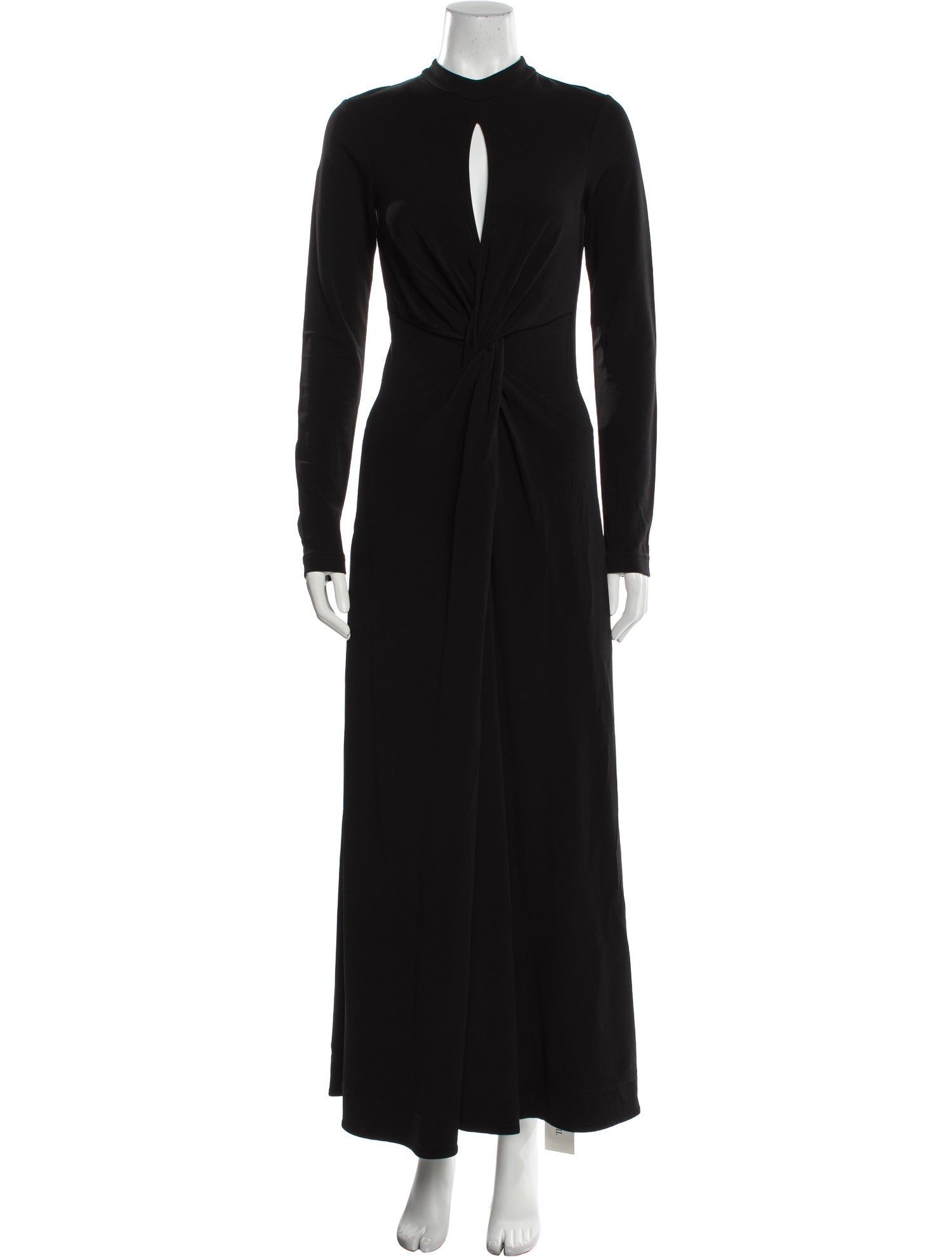 ME+EM Mock Neck Long Dress