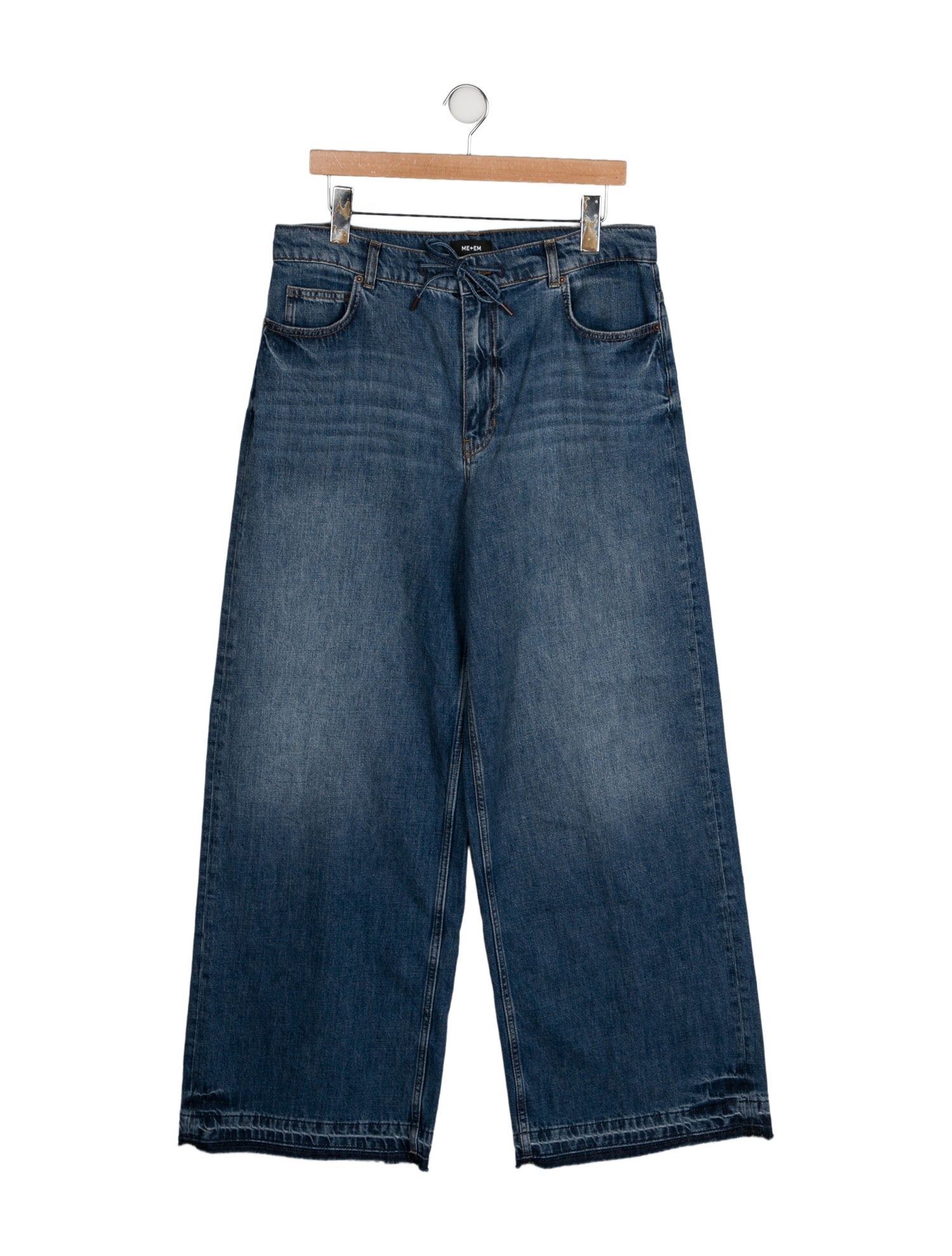 ME+EM High-Rise Wide Leg Jeans