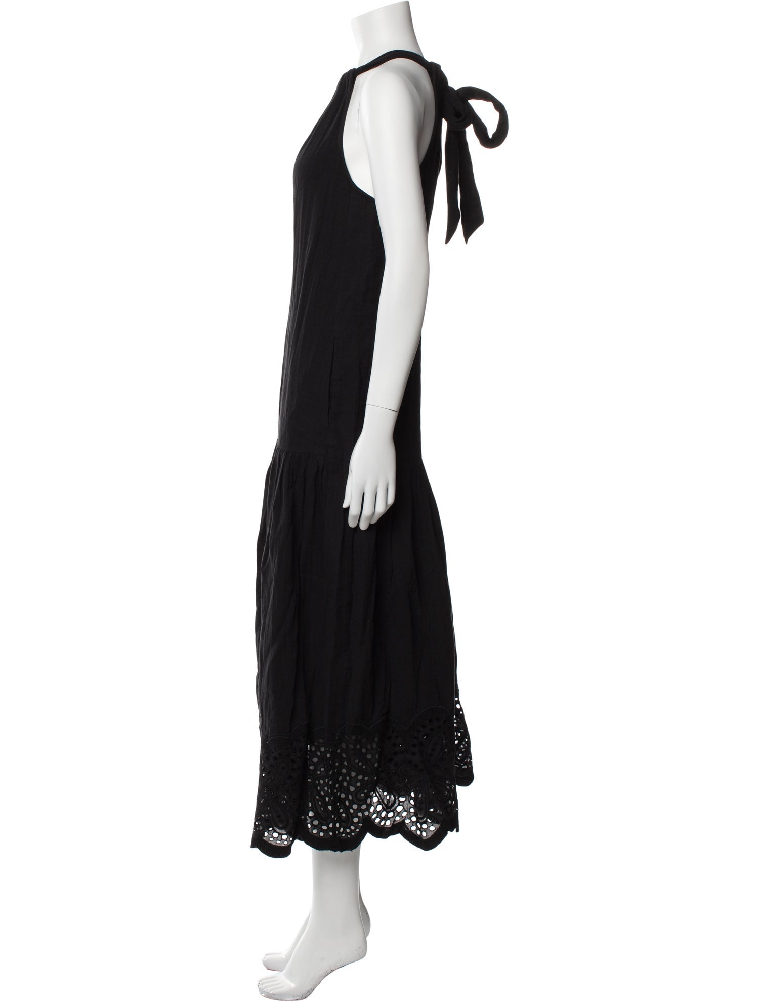 ME+EM Halterneck Midi Length Dress w/ Tags