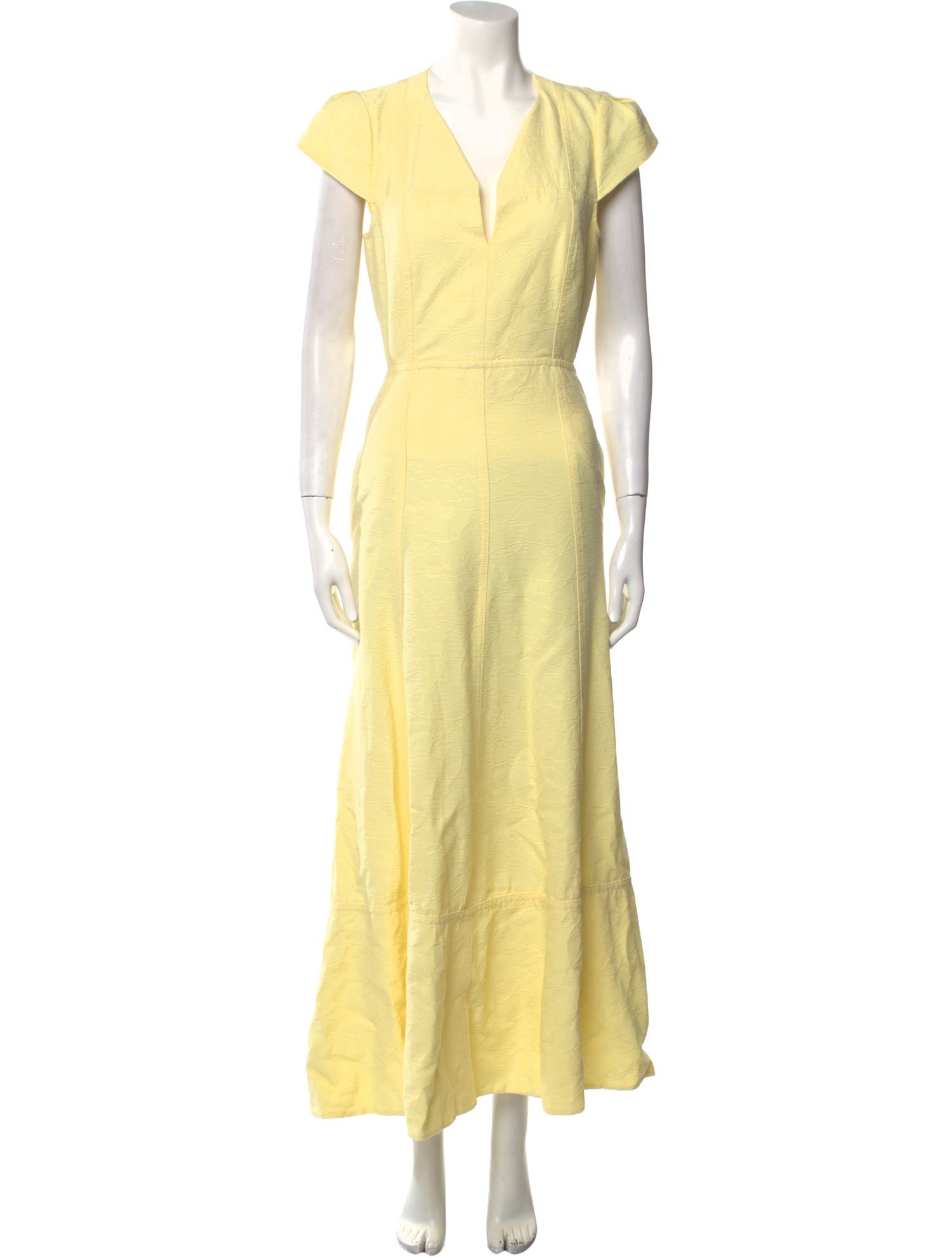 ME+EM V-Neck Long Dress