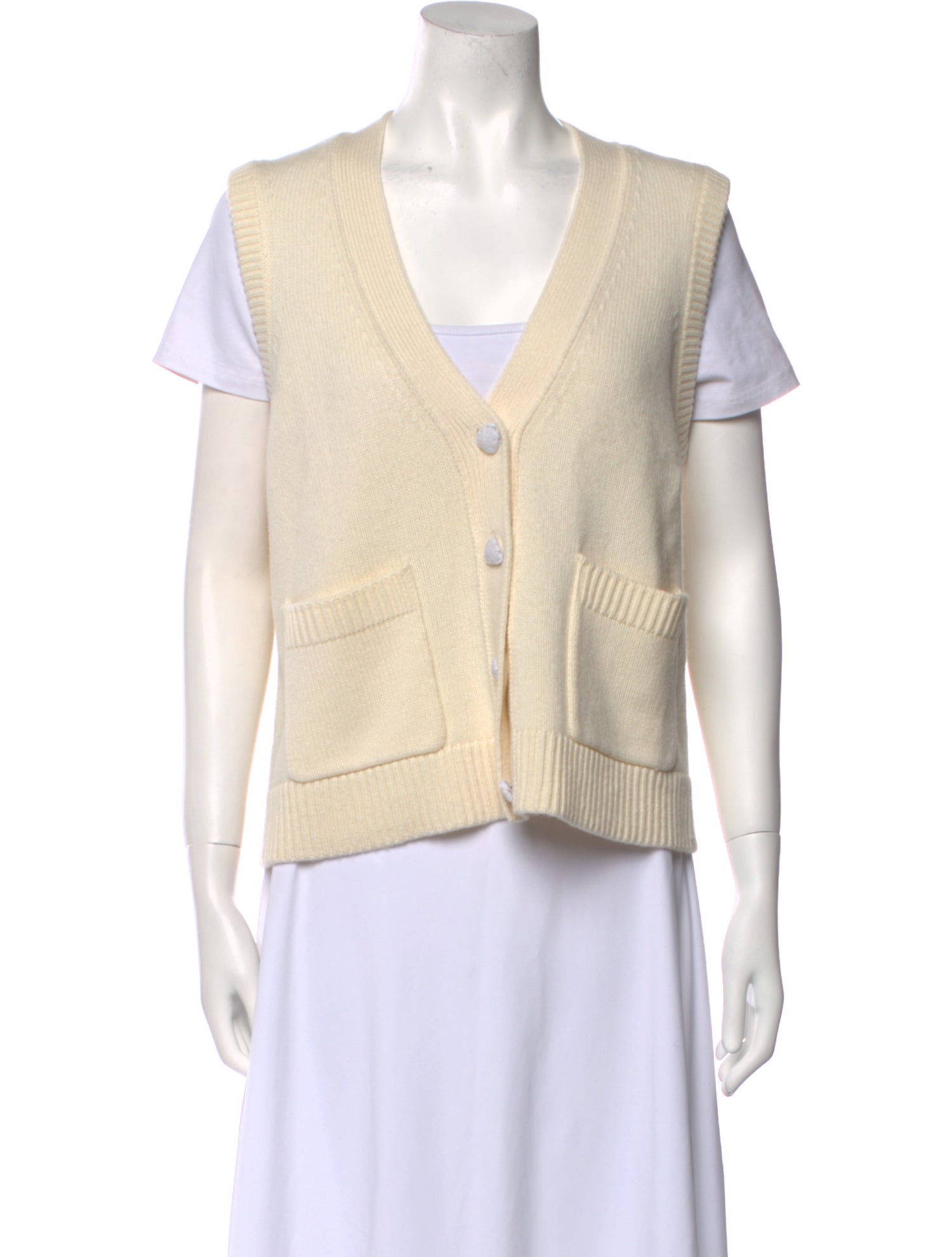 ME+EM Wool V-Neck Sweater