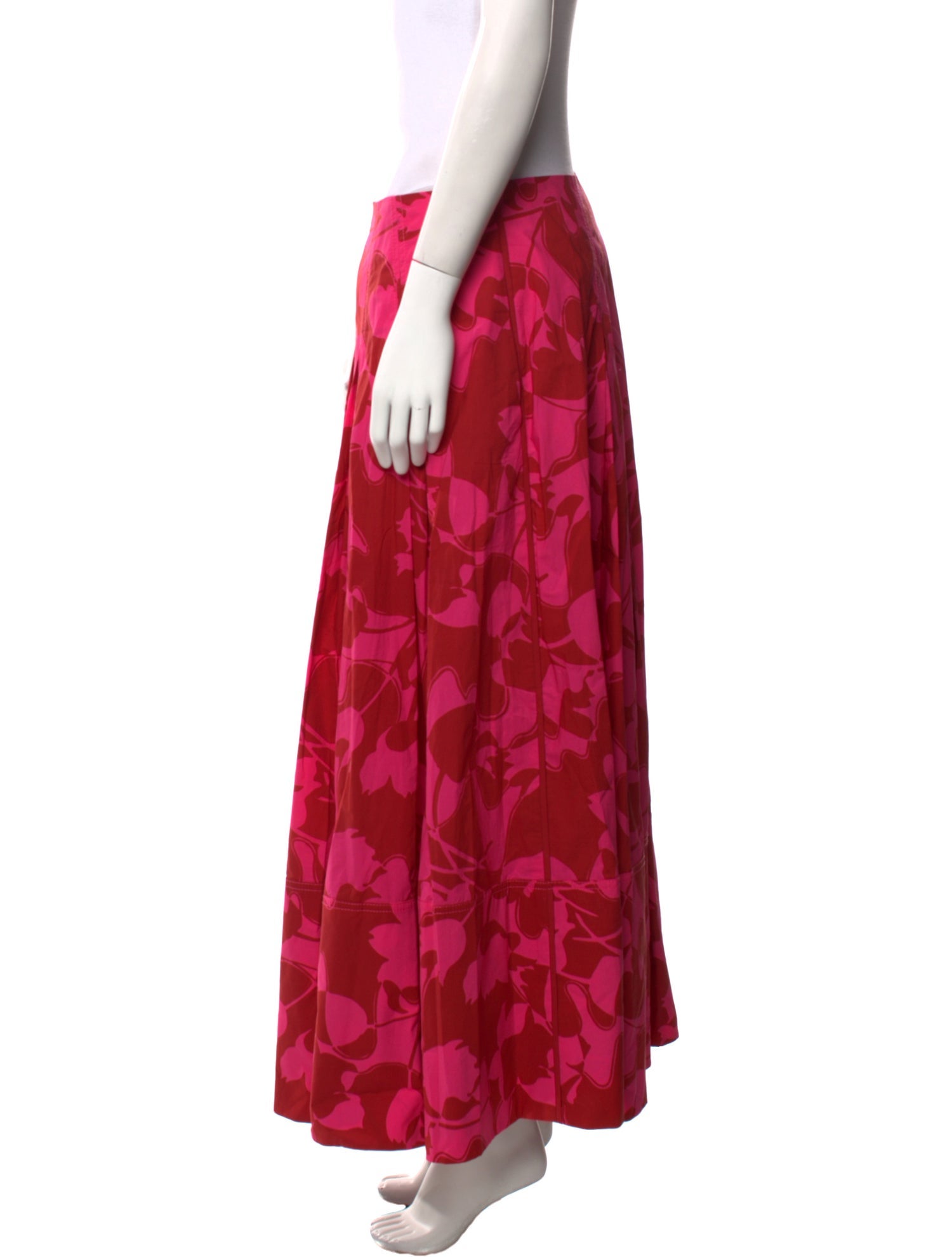 ME+EM Floral Print Midi Length Skirt w/ Tags