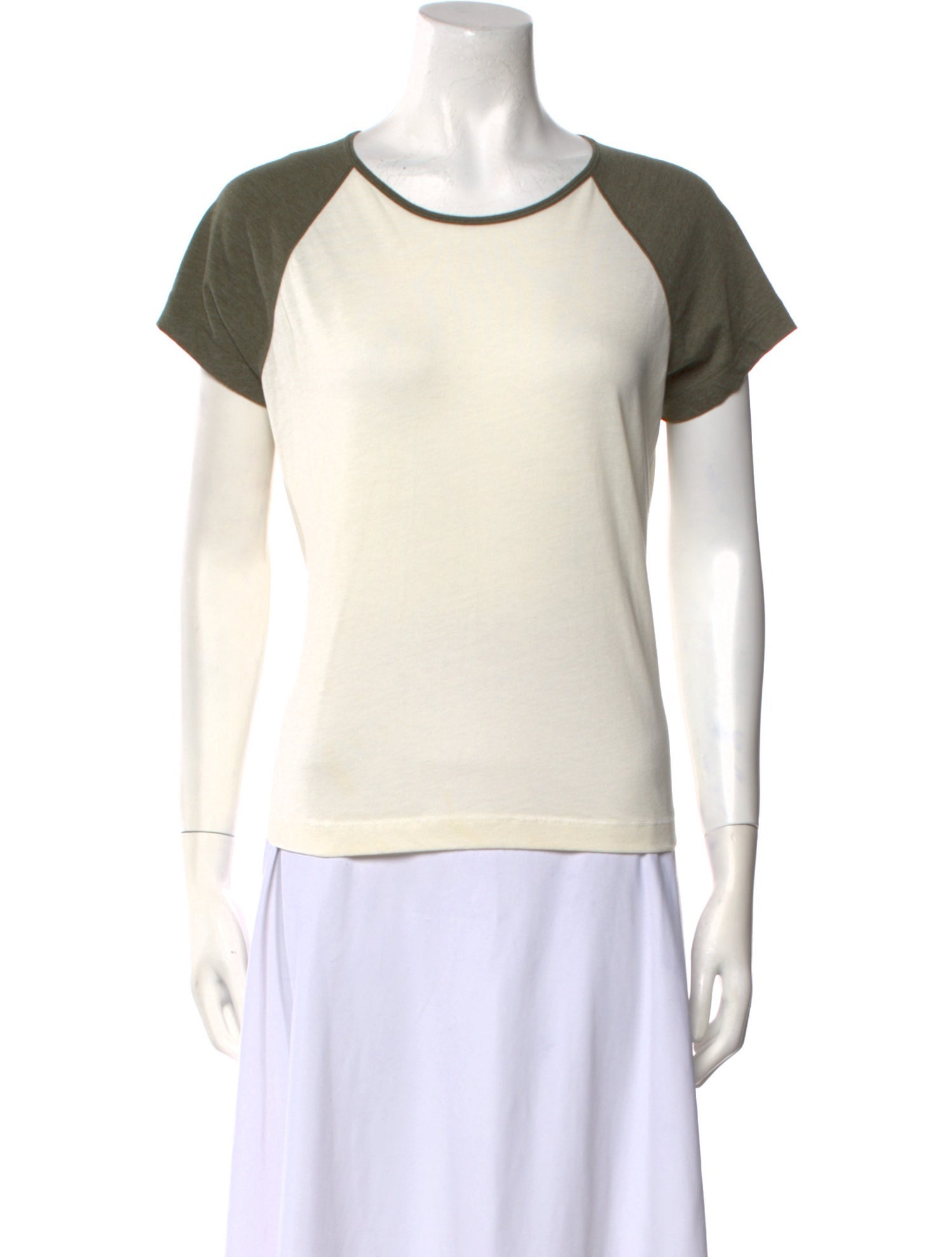 ME+EM Scoop Neck Short Sleeve T-Shirt