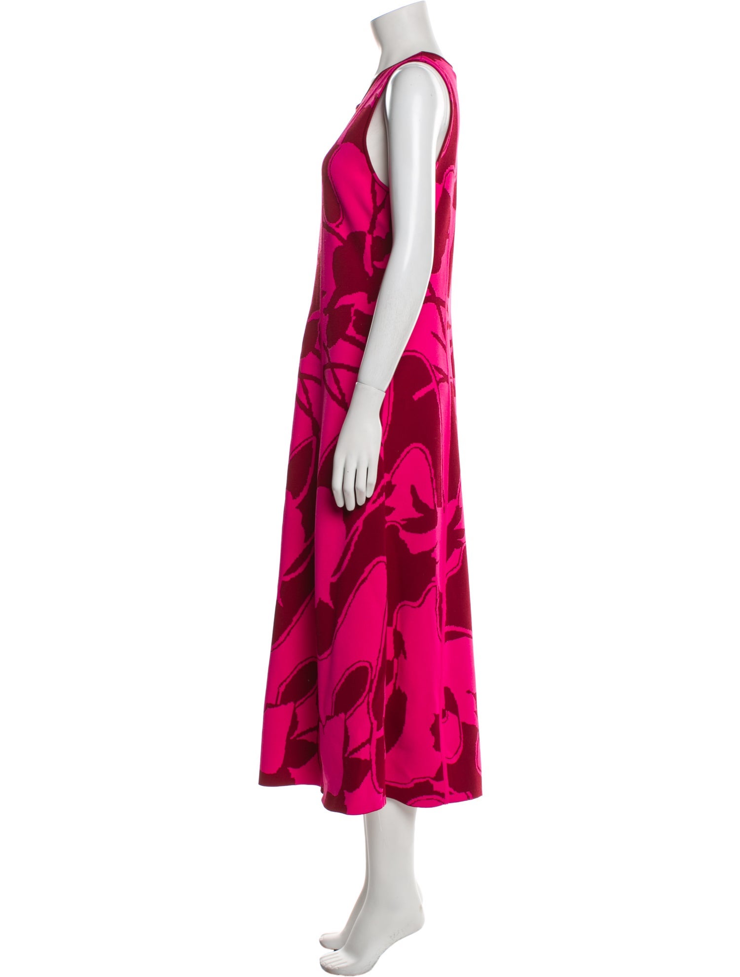 ME+EM Floral Print Long Dress w/ Tags