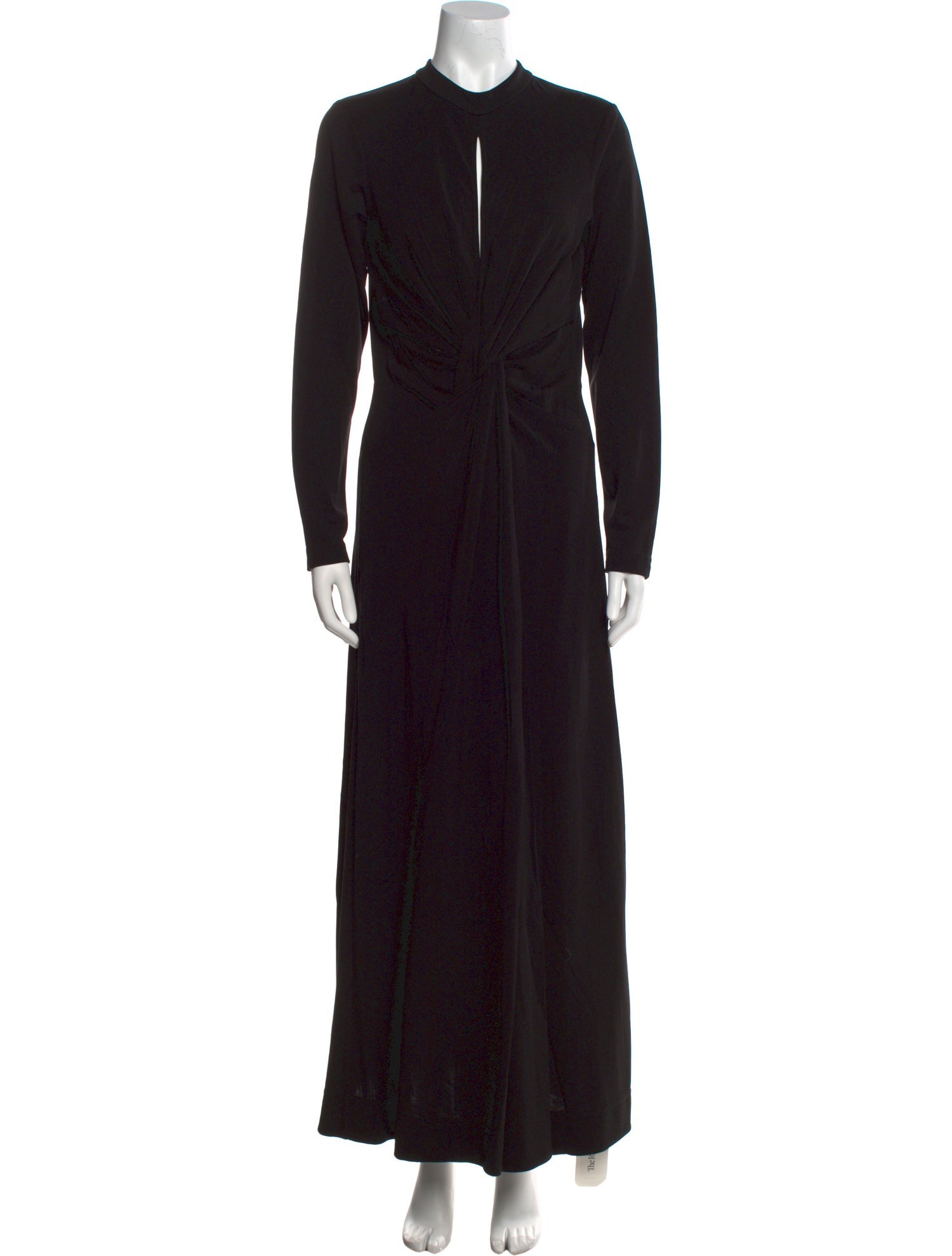 ME+EM Mock Neck Long Dress