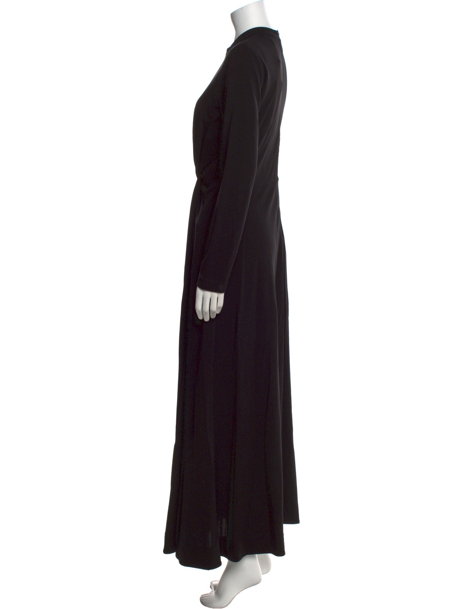 ME+EM Mock Neck Long Dress