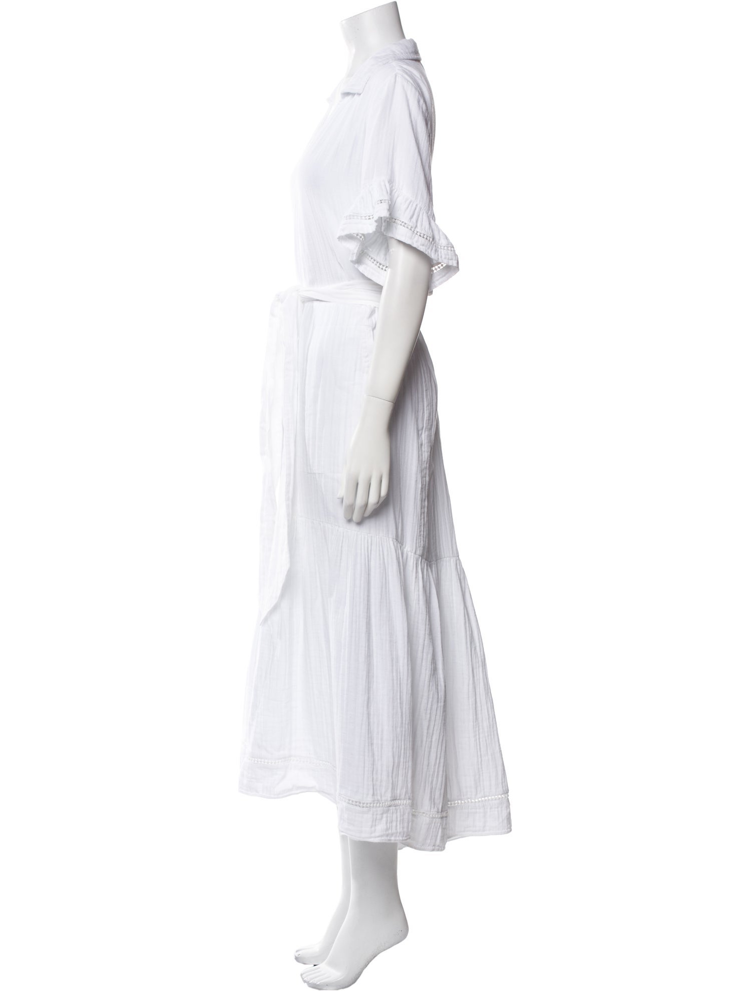 ME+EM V-Neck Long Dress