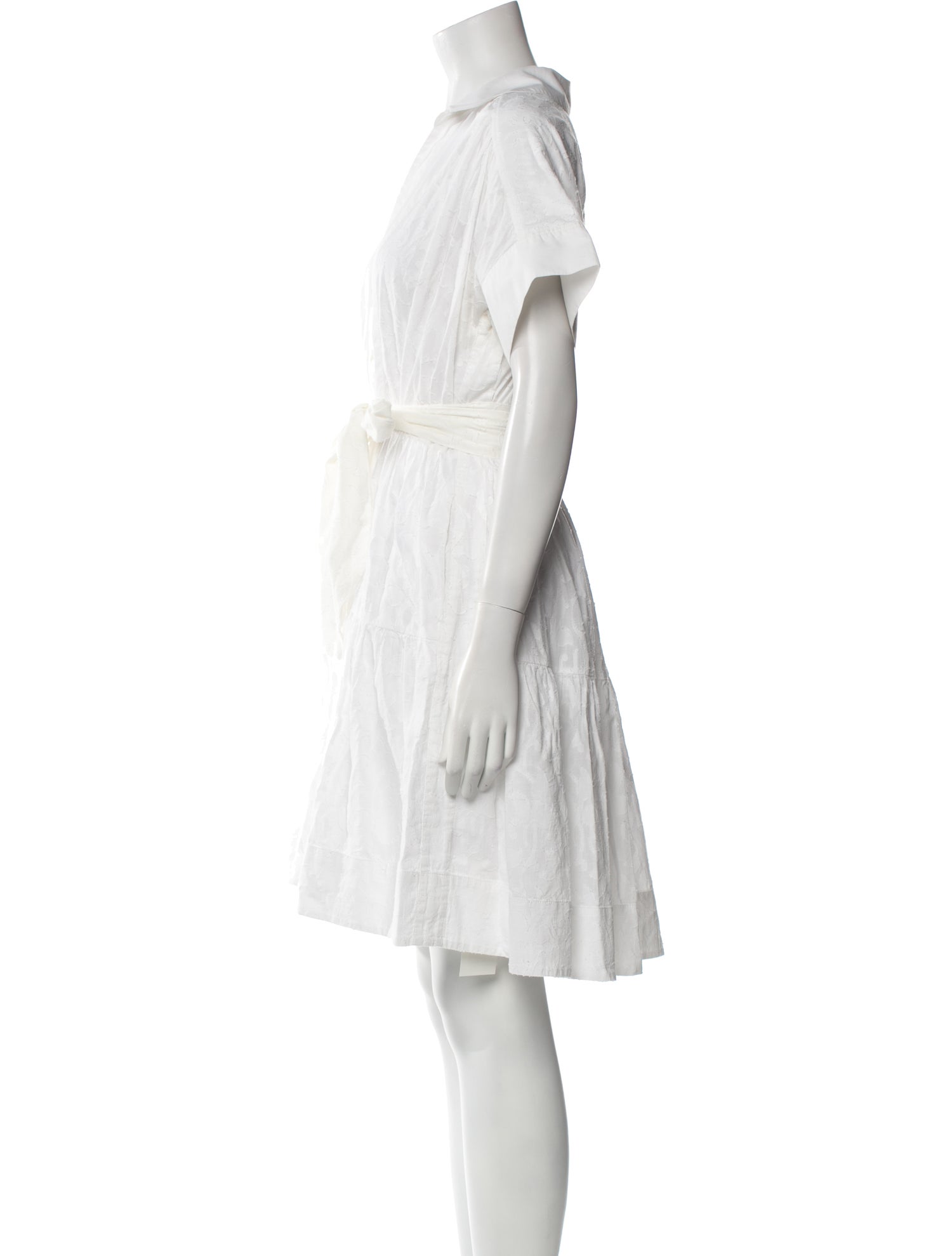 ME+EM V-Neck Mini Dress