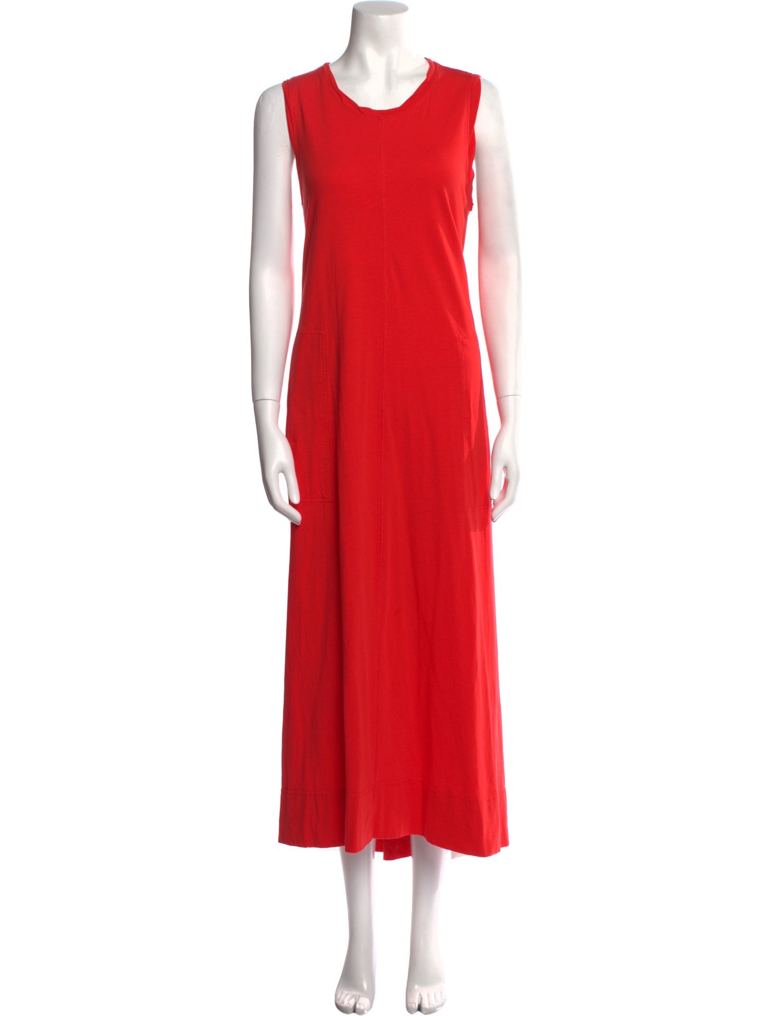 ME+EM Scoop Neck Long Dress