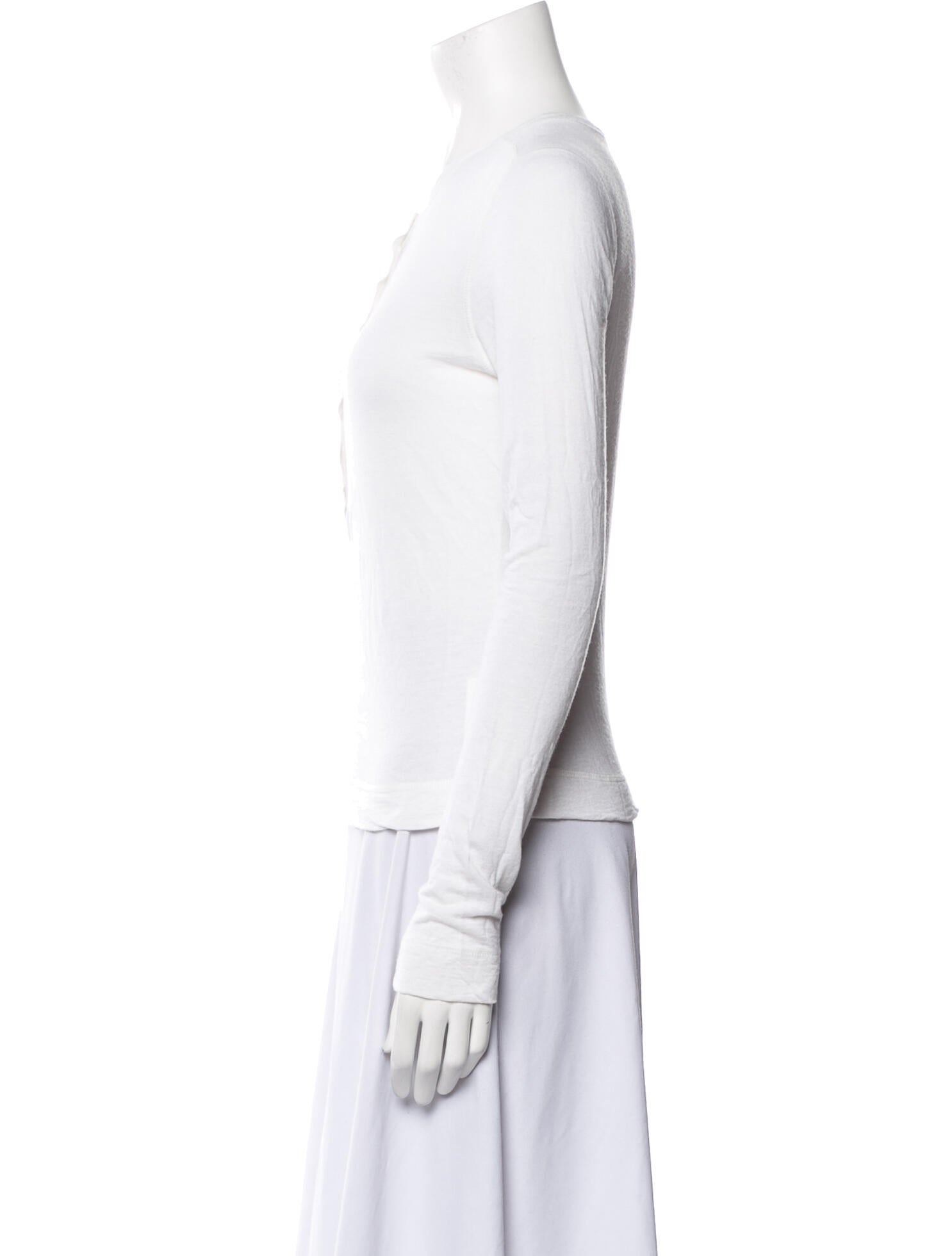 ME+EM Crew Neck Long Sleeve Top