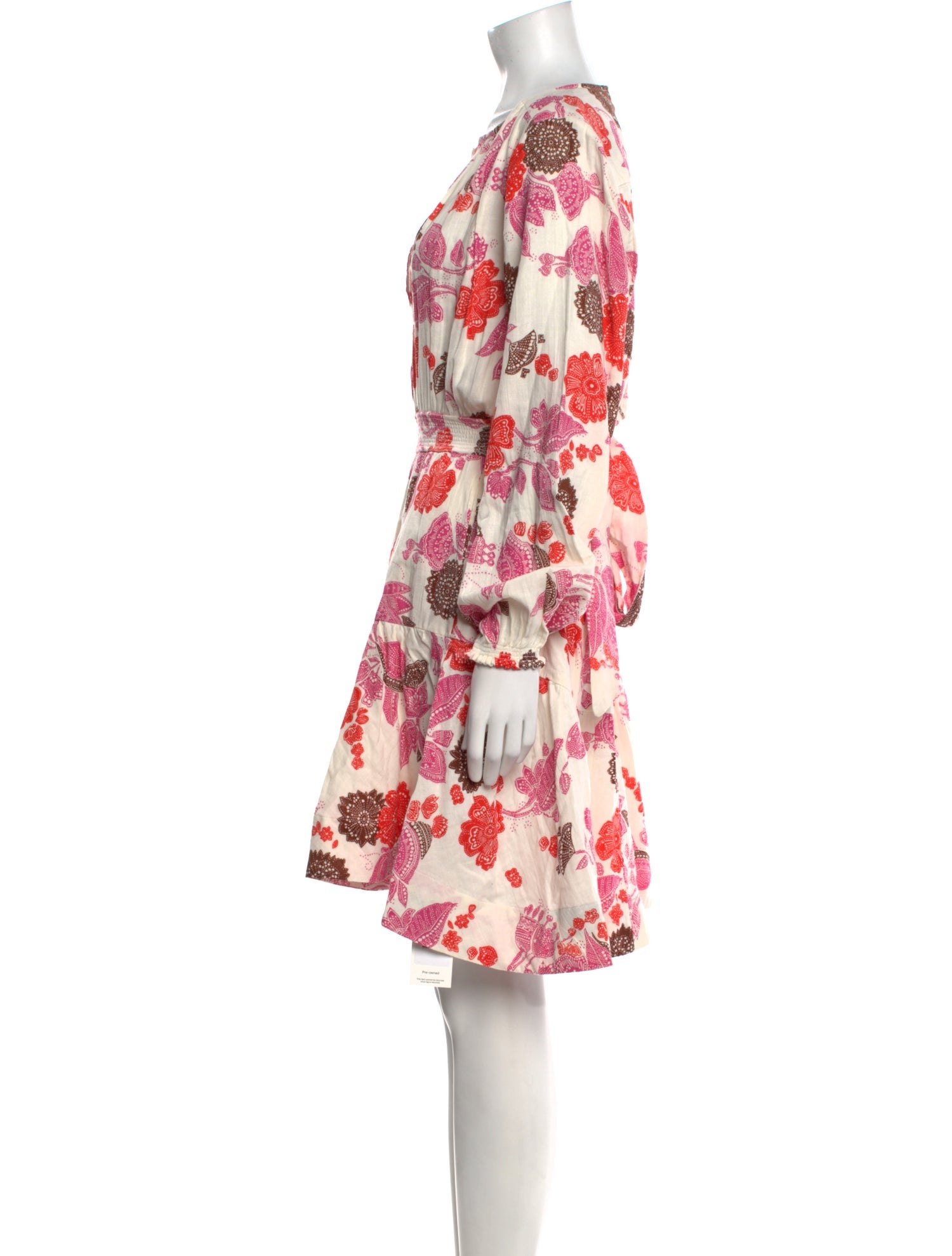 ME+EM Floral Print Knee-Length Dress w/ Tags