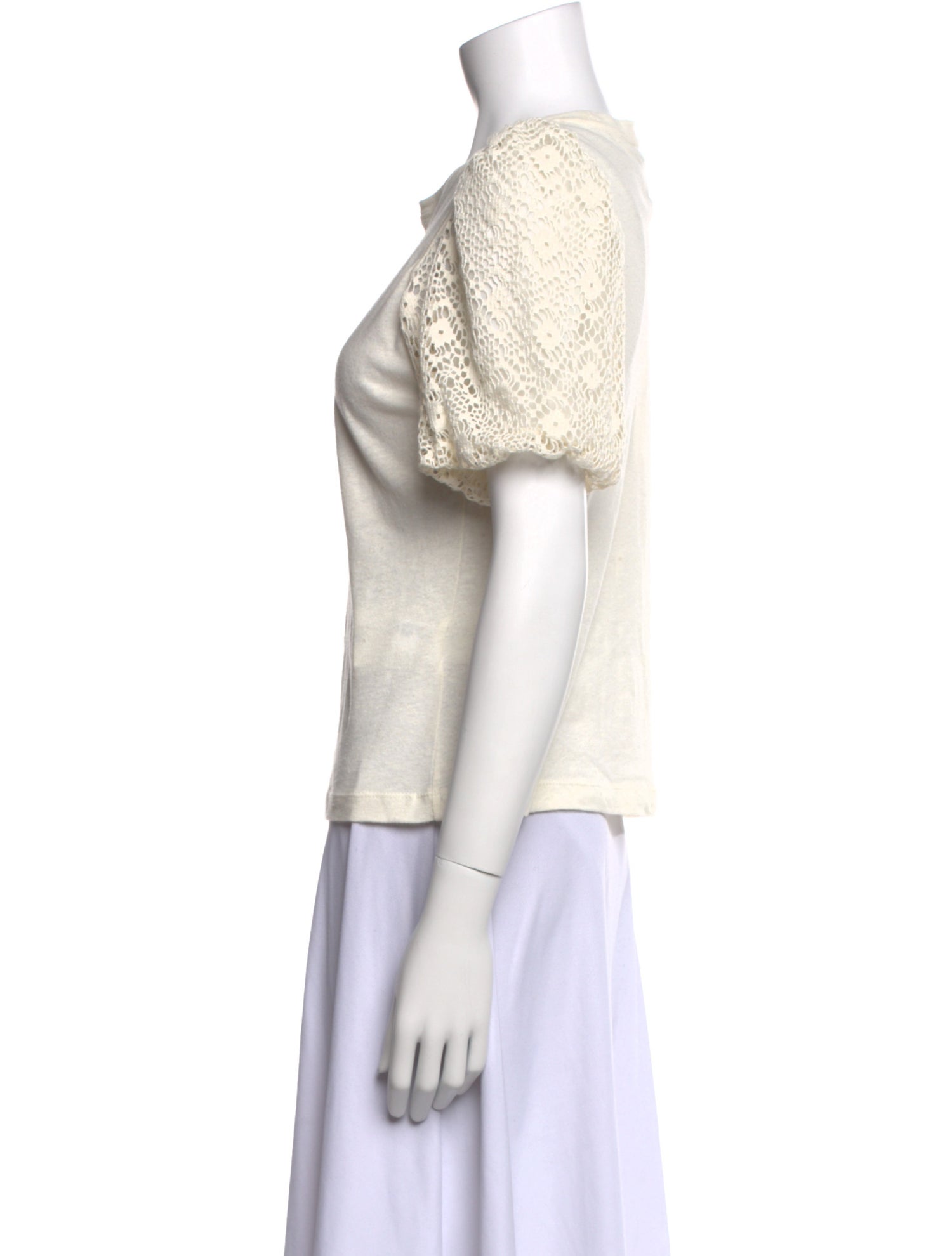 ME+EM Crew Neck Short Sleeve Top w/ Tags