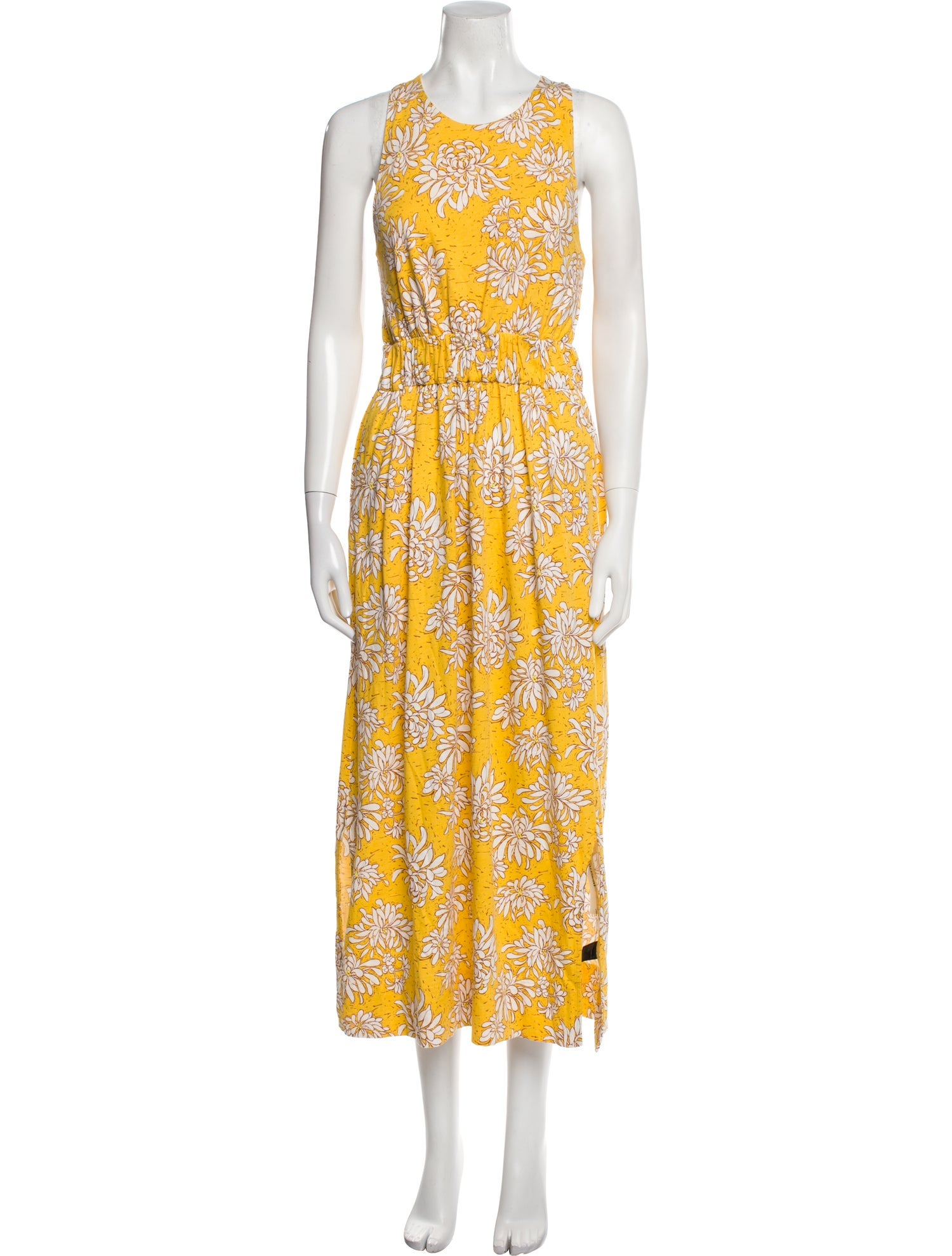 ME+EM Printed Long Dress