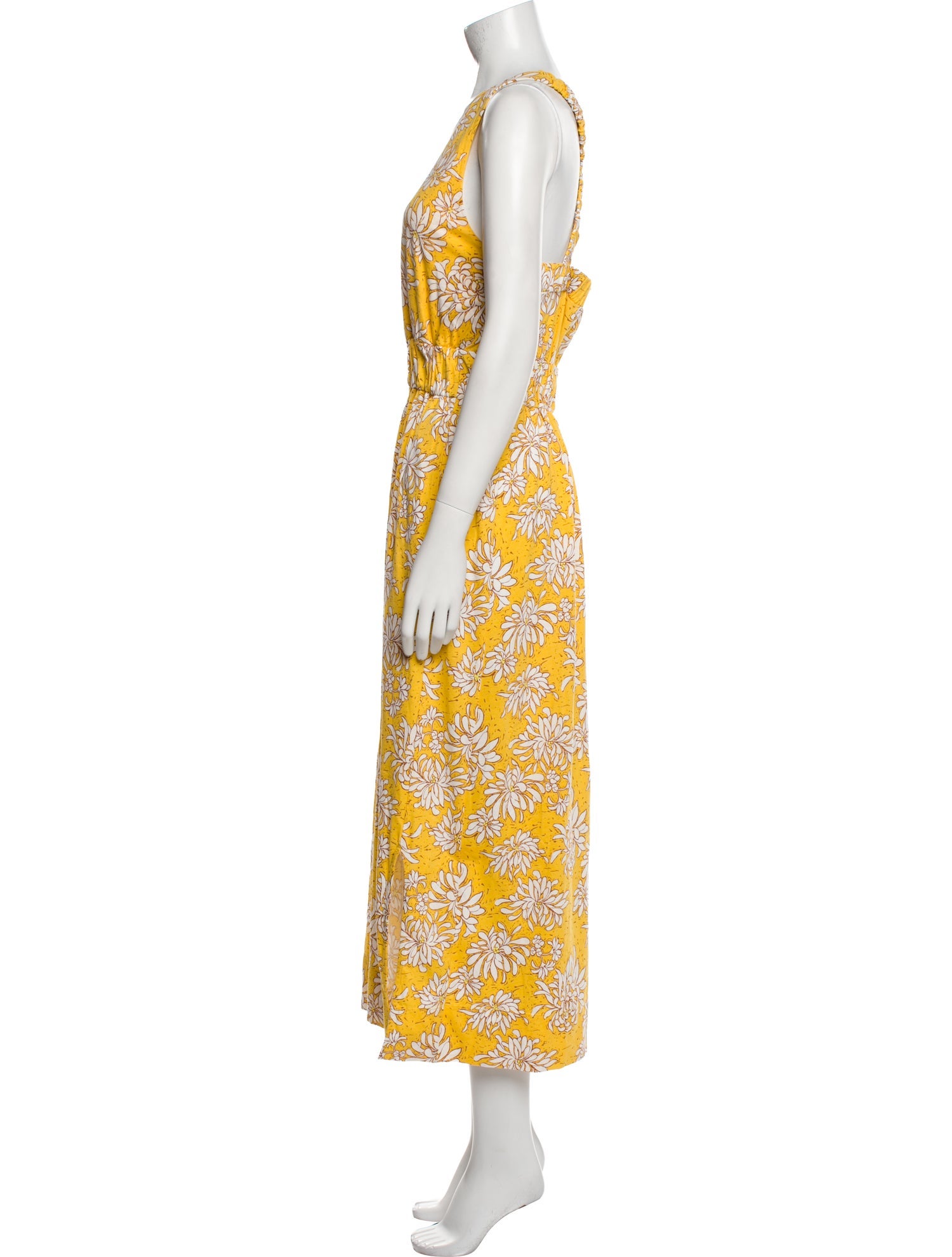 ME+EM Printed Long Dress