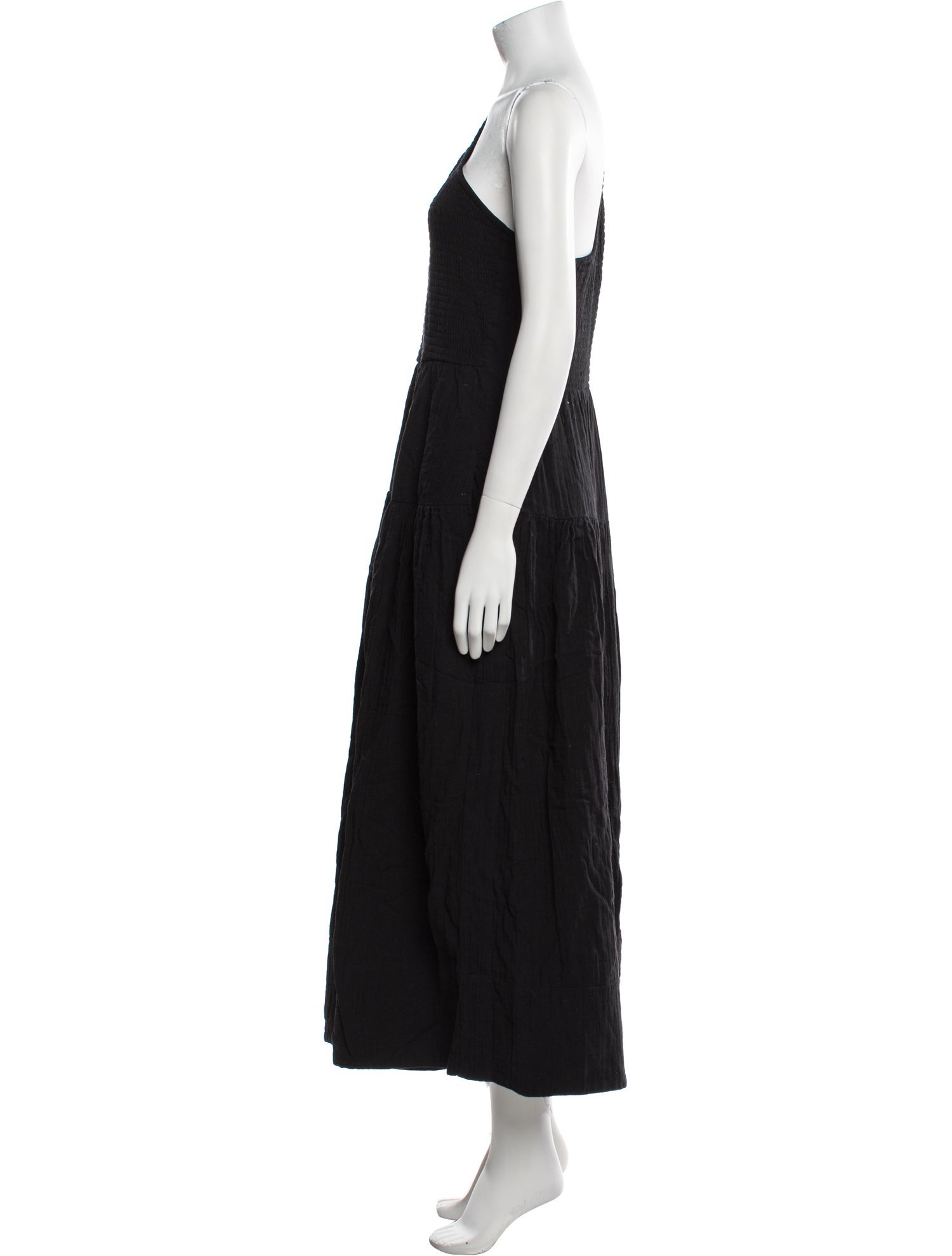 ME+EM One-Shoulder Long Dress