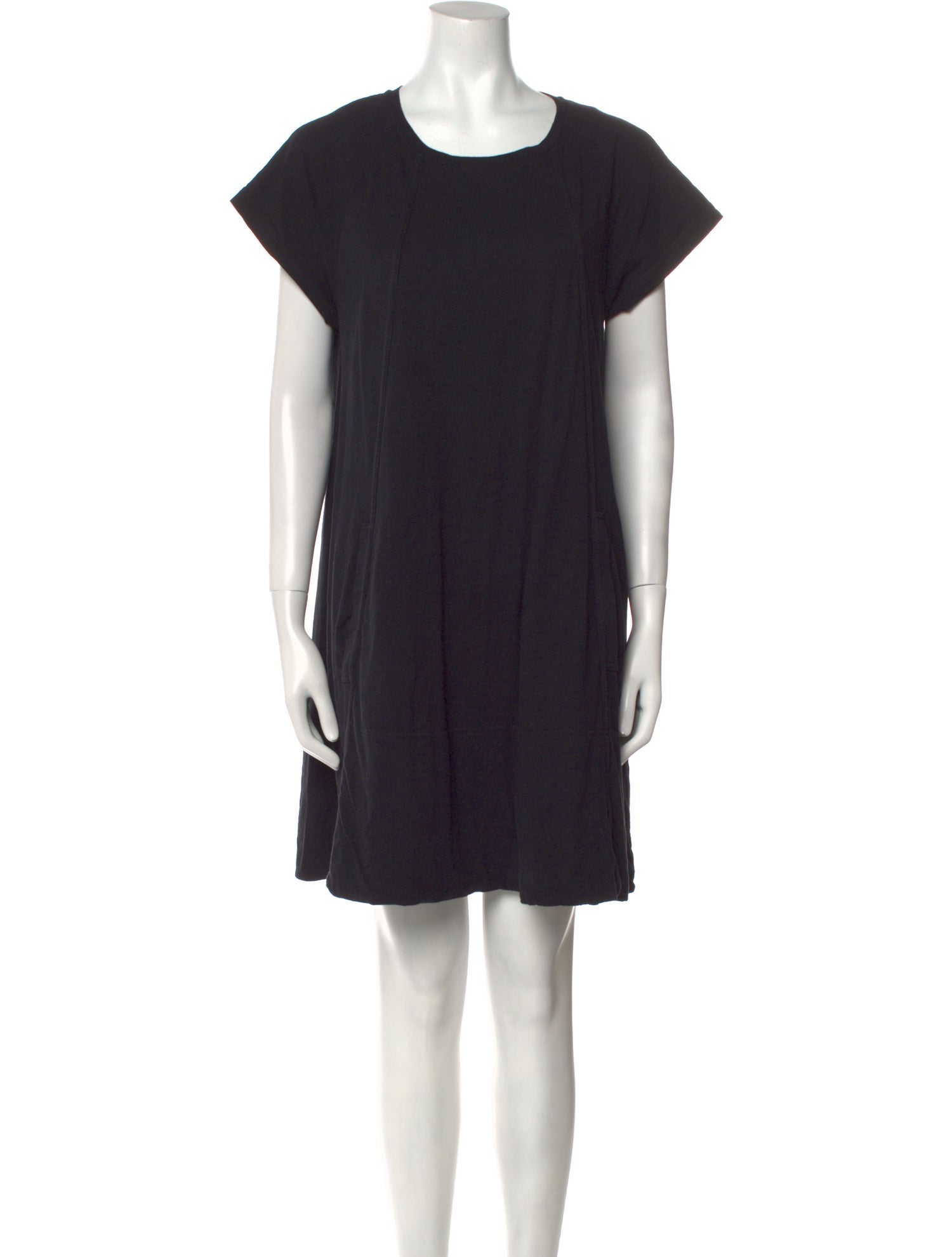 ME+EM Scoop Neck Mini Dress