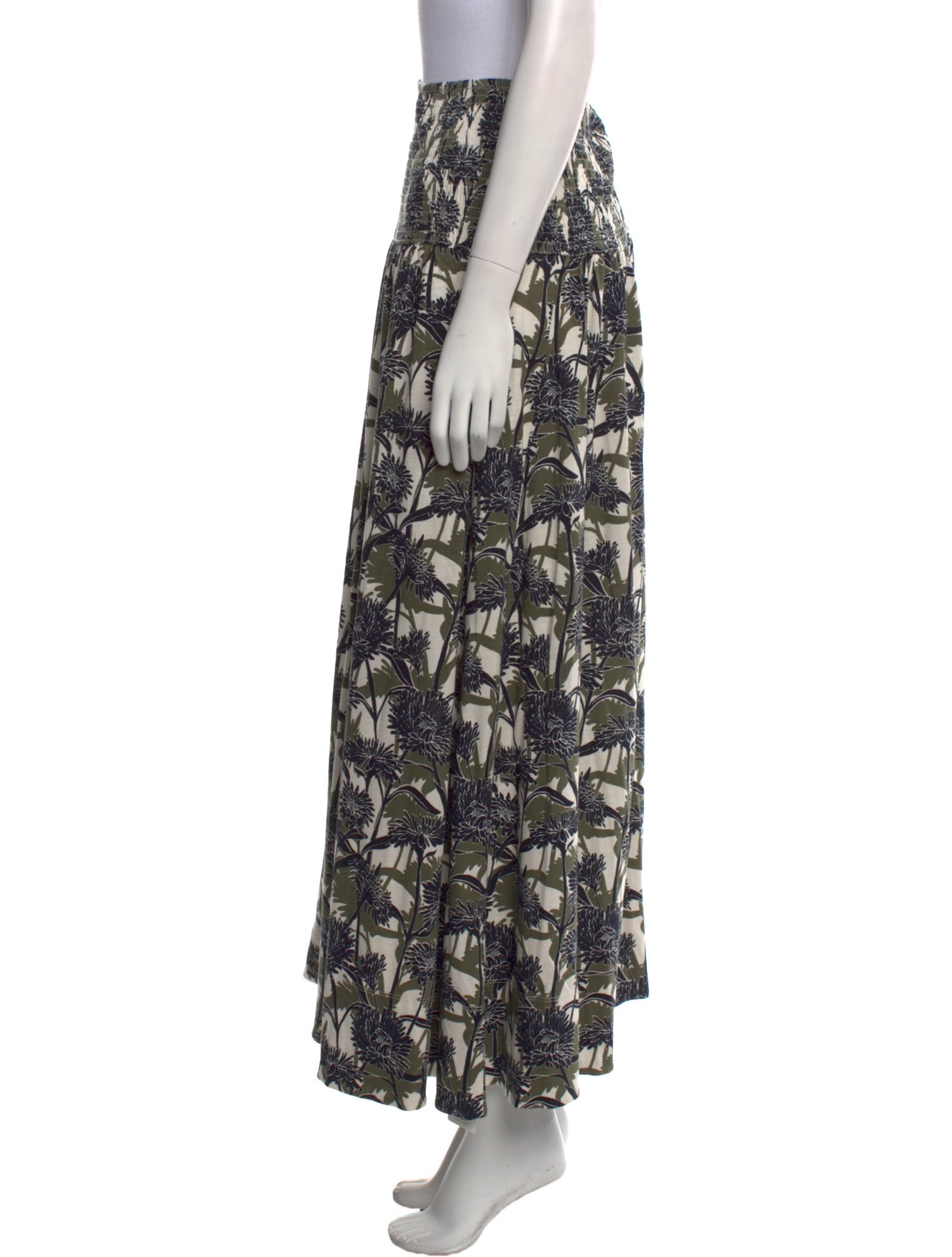ME+EM Floral Print Midi Length Skirt w/ Tags