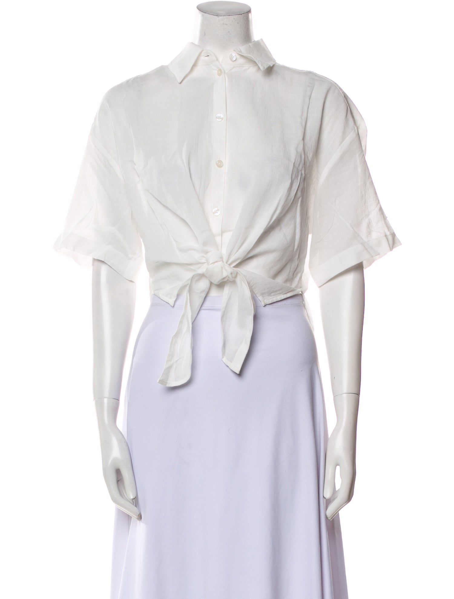 ME+EM Short Sleeve Crop Top w/ Tags