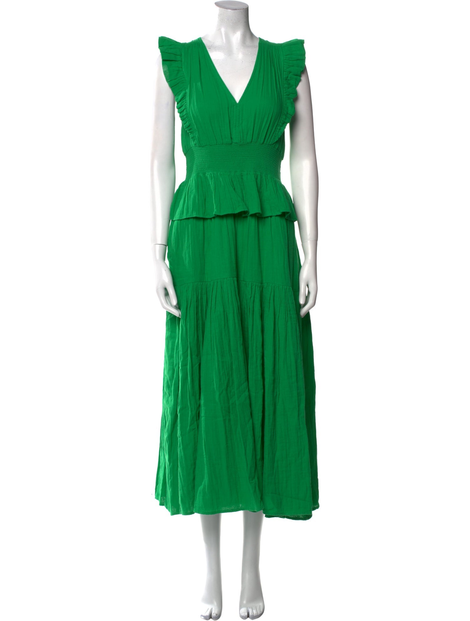 ME+EM V-Neck Long Dress