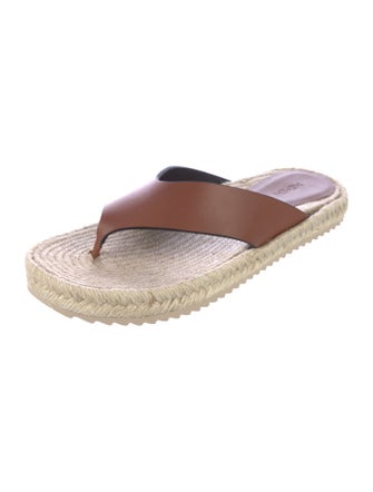 ME+EM Leather Flip Flops