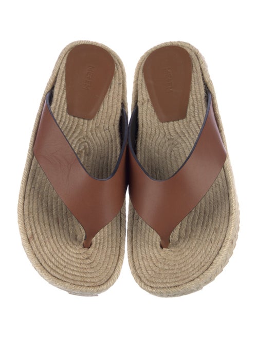 ME+EM Leather Flip Flops