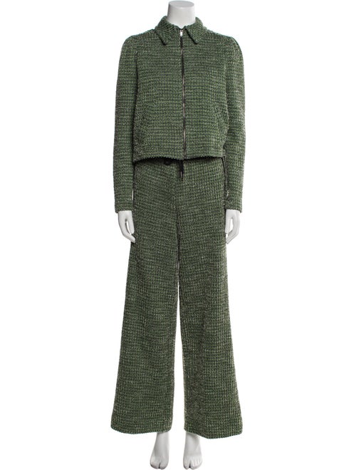 ME+EM Tweed Pattern Pantsuit