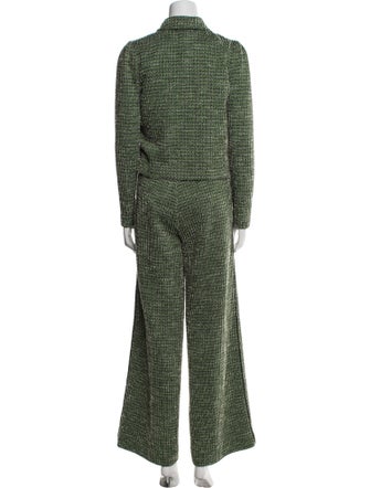 ME+EM Tweed Pattern Pantsuit