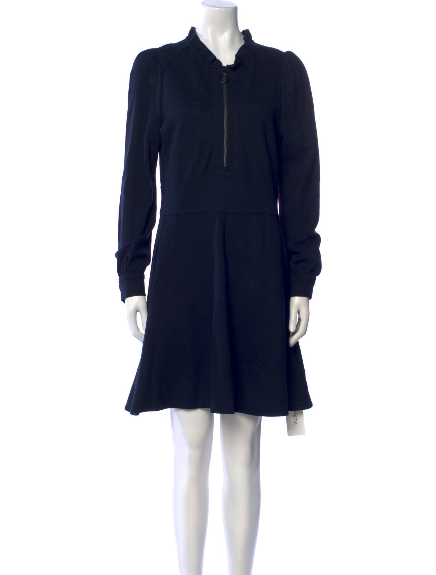 ME+EM V-Neck Mini Dress