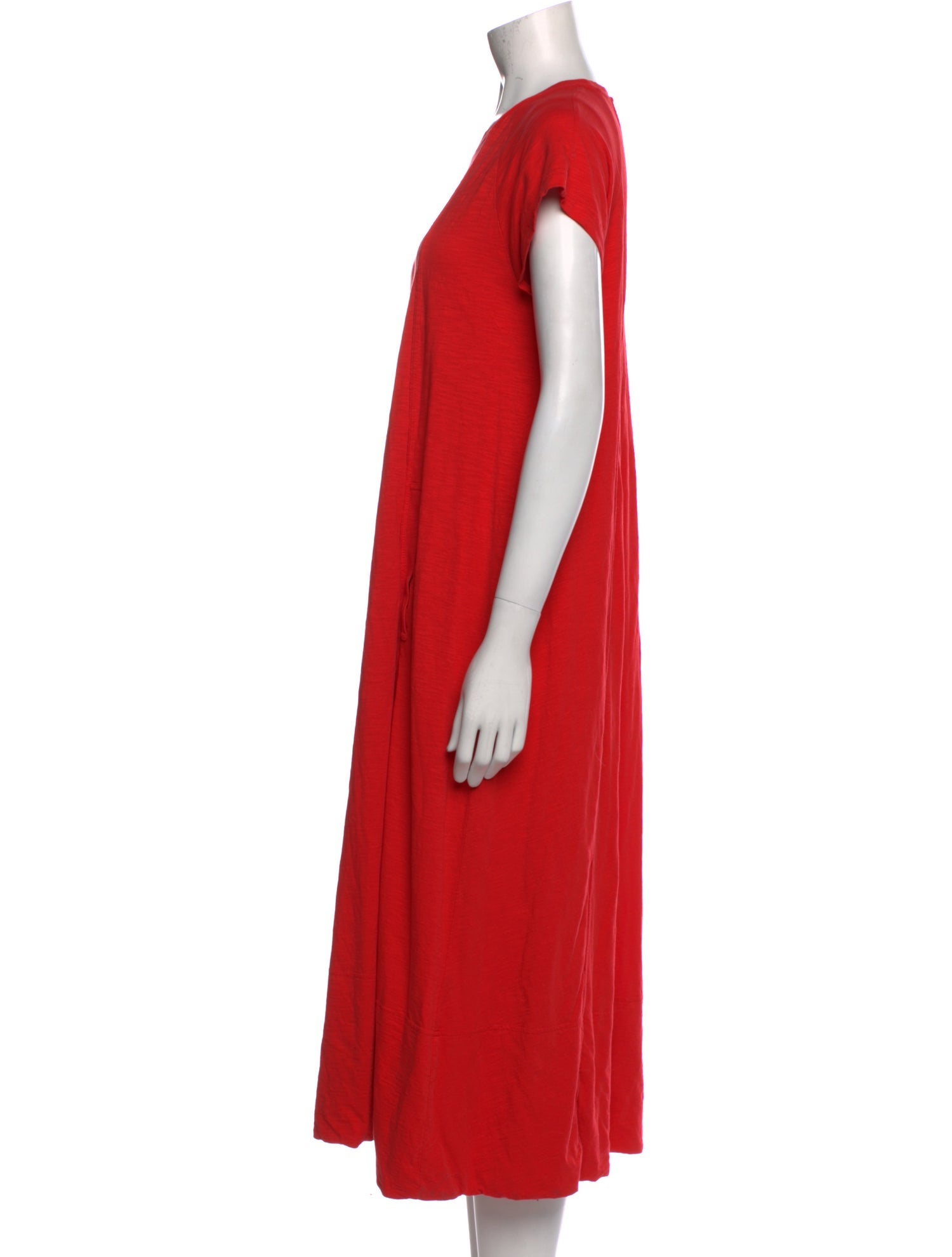 ME+EM Crew Neck Midi Length Dress