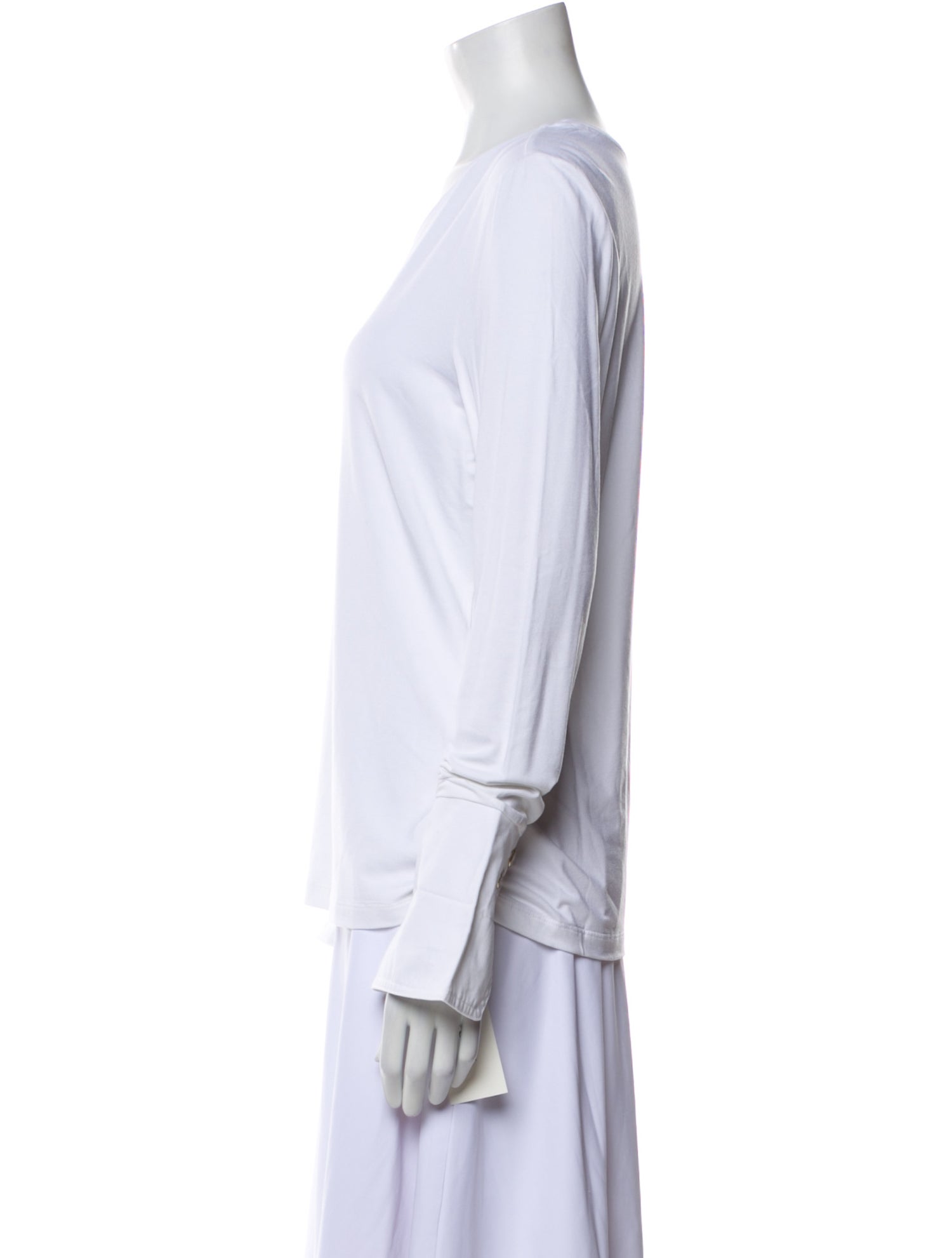 ME+EM Scoop Neck Long Sleeve T-Shirt w/ Tags