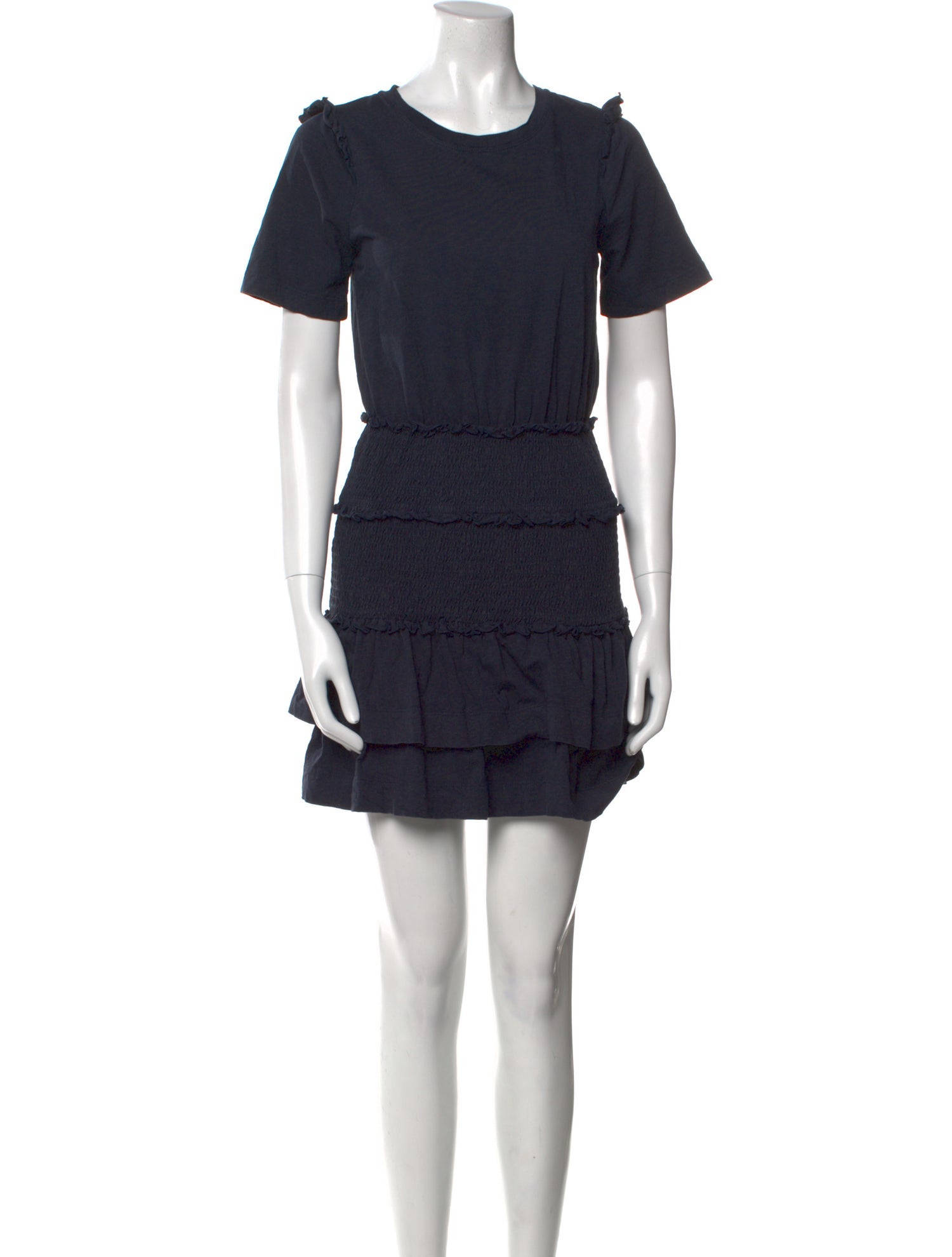 ME+EM Crew Neck Mini Dress